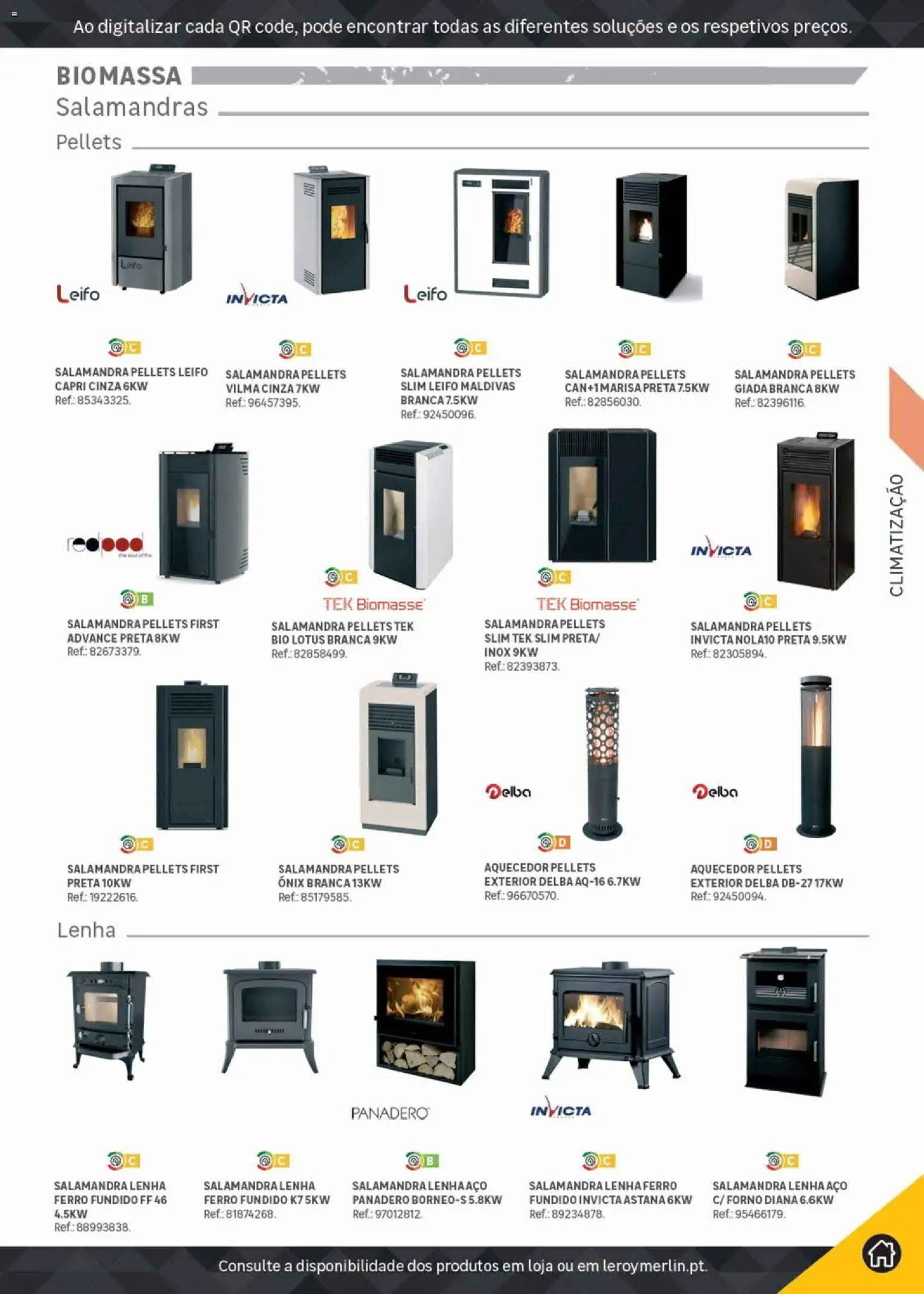 Leroy Merlin Catálogo Pro │ válido de 09.06.2026 | Página: 111 | Produtos: Forno, Aquecedor, Ferro