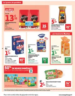 Auchan - Prévisualisation de PAIN DE MIE AMÉRICAIN SANDWICH NATURE HARRY'S, PAIN DE MIE AMÉRICAIN SANDWICH NATURE HARRY'S 550 g valide à partir de 30/06/2026 | Page: 26