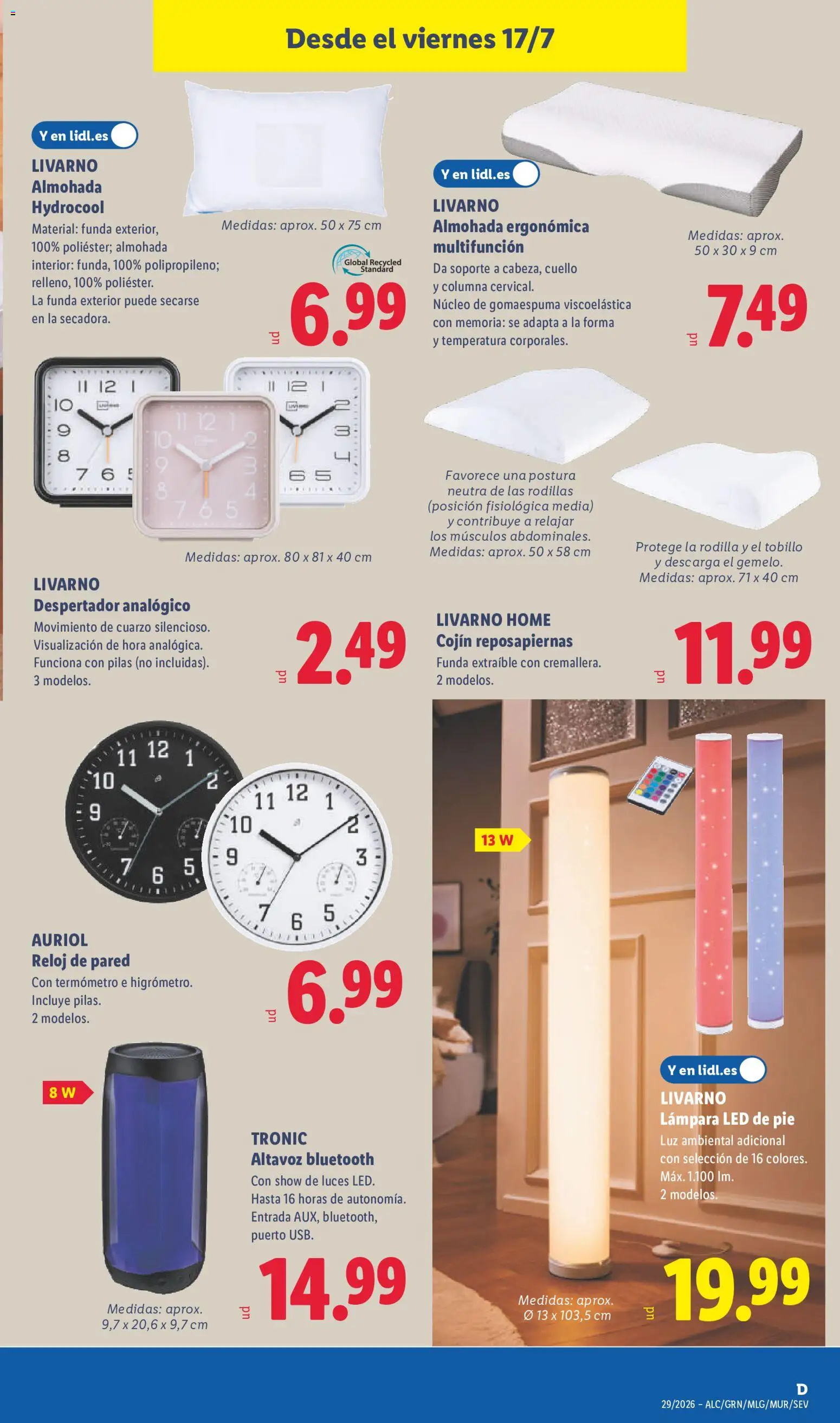 Lidl folleto de bazar │ válido desde el 13/07/2026 | Página: 25