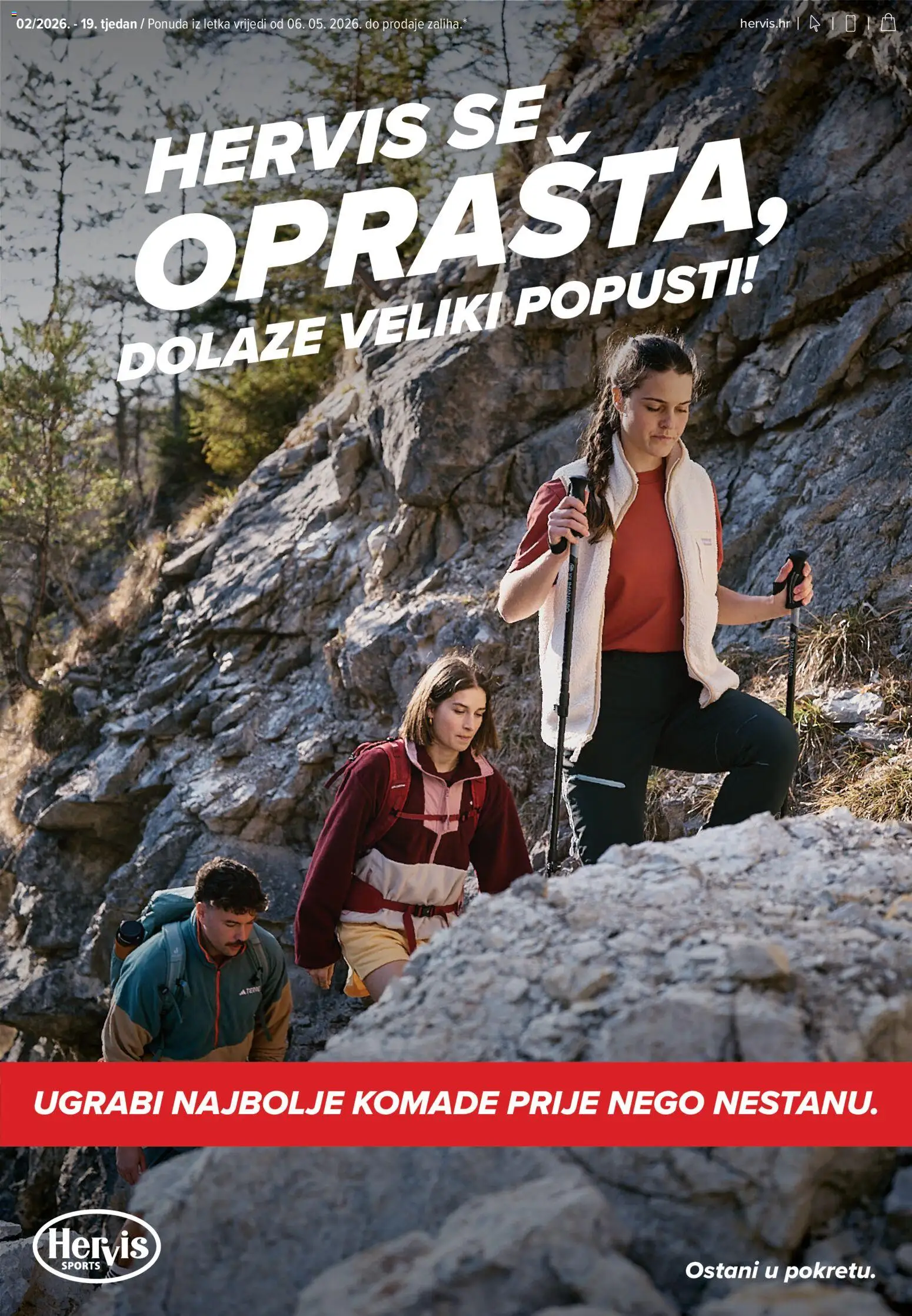Hervis katalog | vrijedi od 06.05.2026 | Stranica: 1
