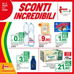 Anteprima del volantino Iper volantino valido a partire dal 22.05.2026