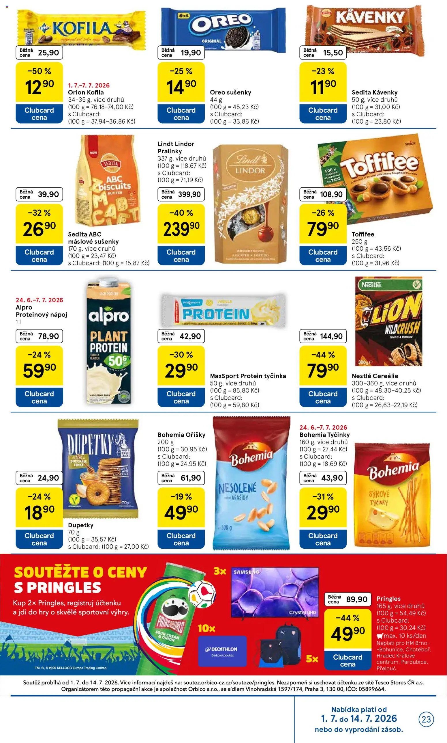 Tesco leták - Hypermarket od 01.07.2026 | Strana: 23