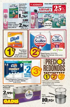 Vista previa Gadis folleto válido desde el 09/07/2026 | Página: 44 | Productos: Papel higienico, Té, Cocina, Caja