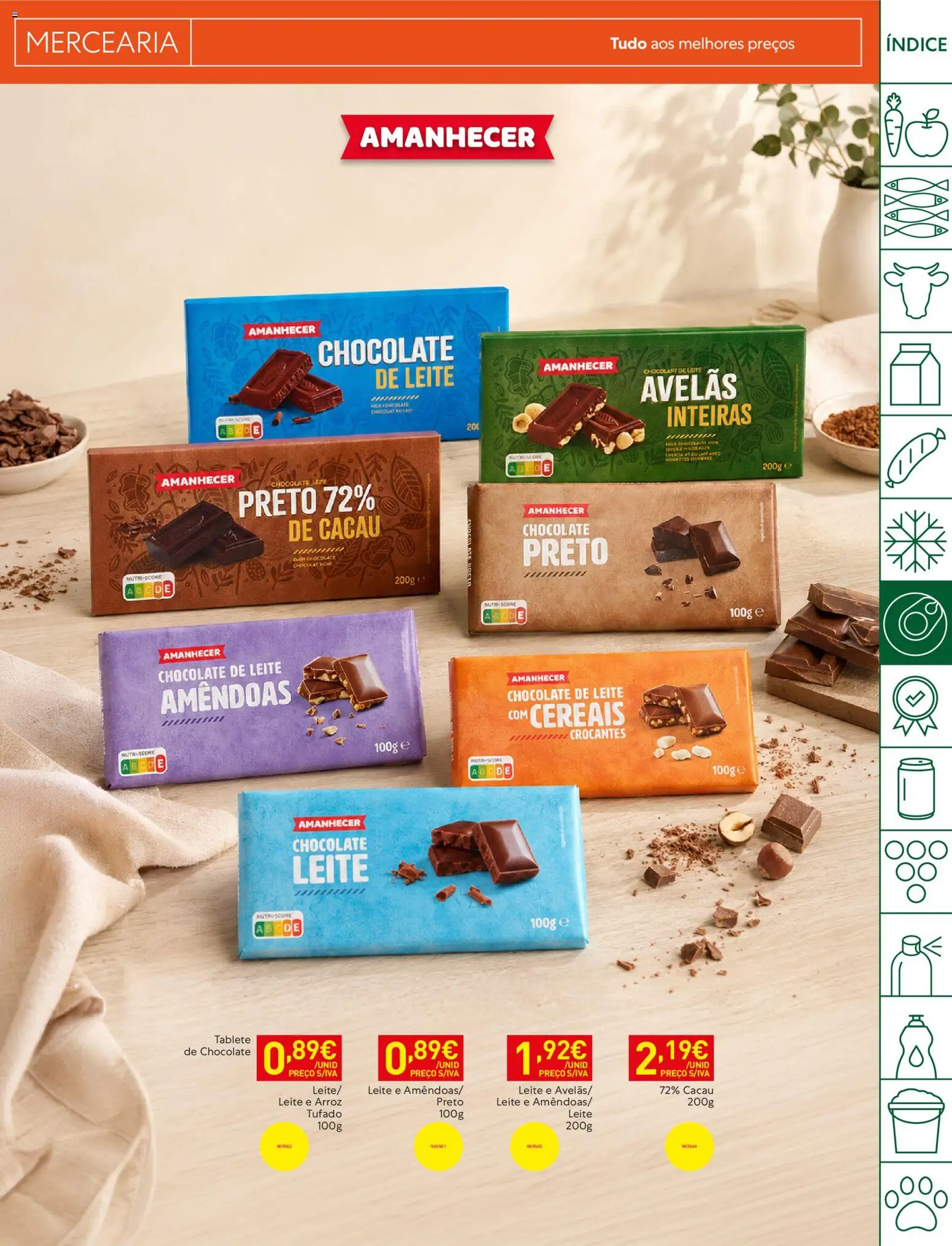 Recheio folheto Madeira │ válido de 14/07/2026 | Página: 19 | Produtos: Amêndoas, Avelãs, Leite, Cereais