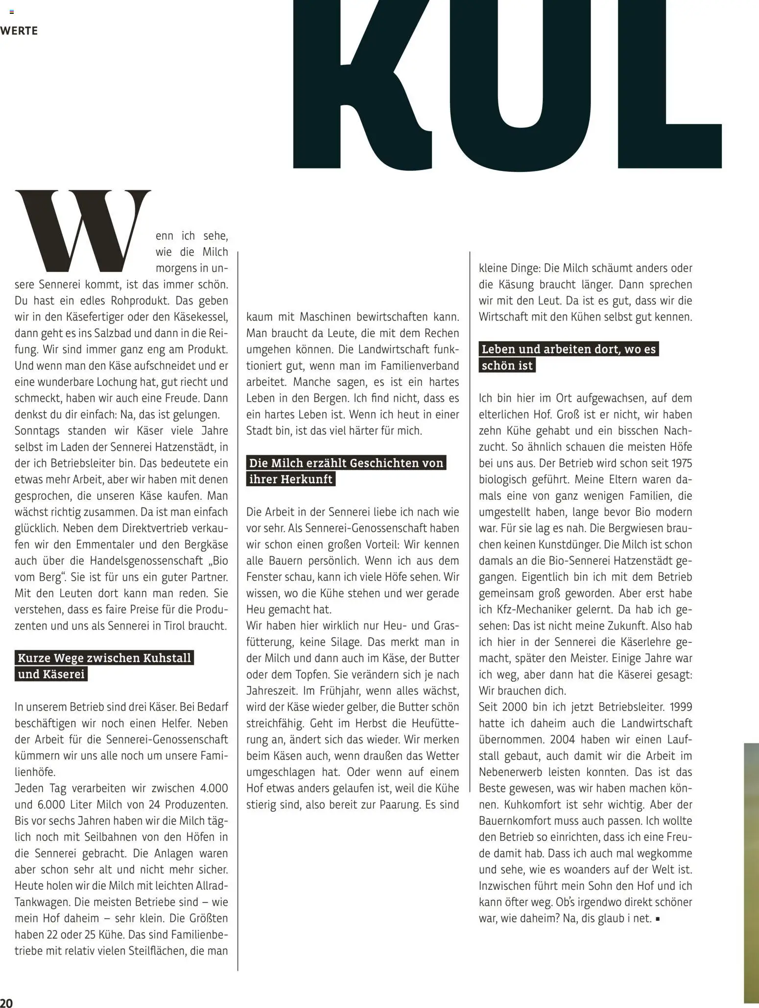 BioMarkt Kreo Magazin – gültig ab 26.10.2026 | Seite: 20 | Produkte: Milch, Butter, Käse