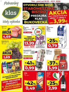 Klas leták platný od 26.10.2026