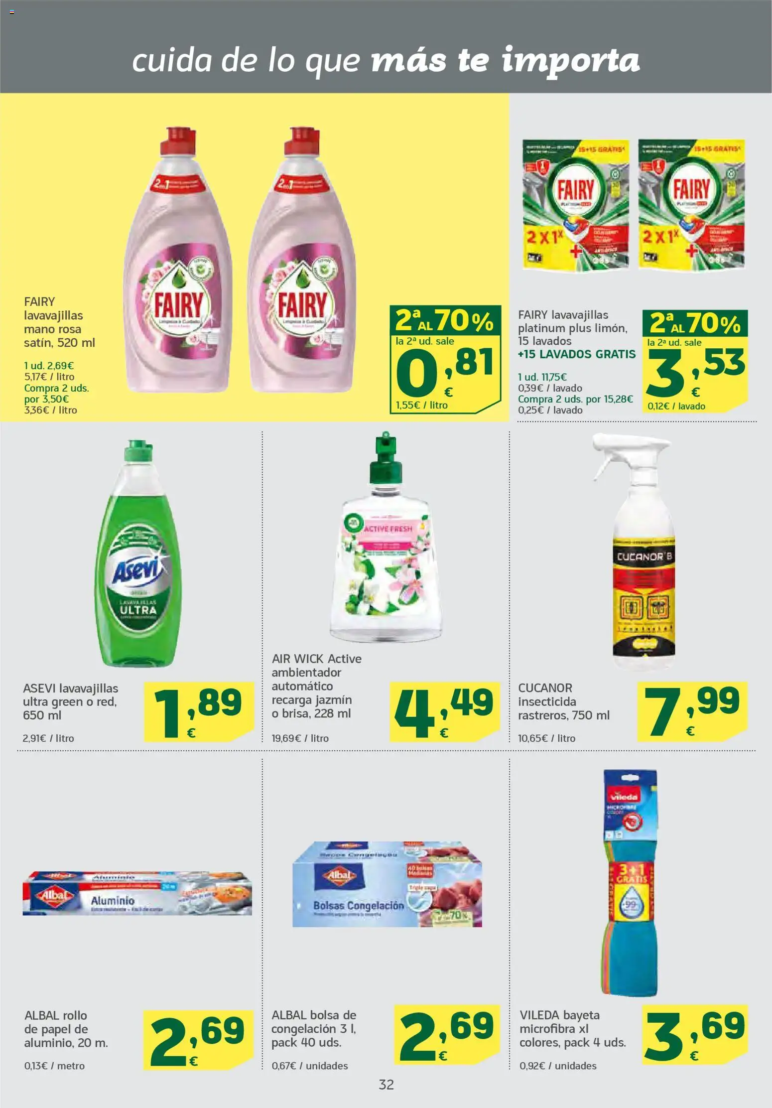 HiperDino folleto │ válido desde el 10.03.2026 | Página: 32 | Productos: Té, Bolsa, Lavavajillas