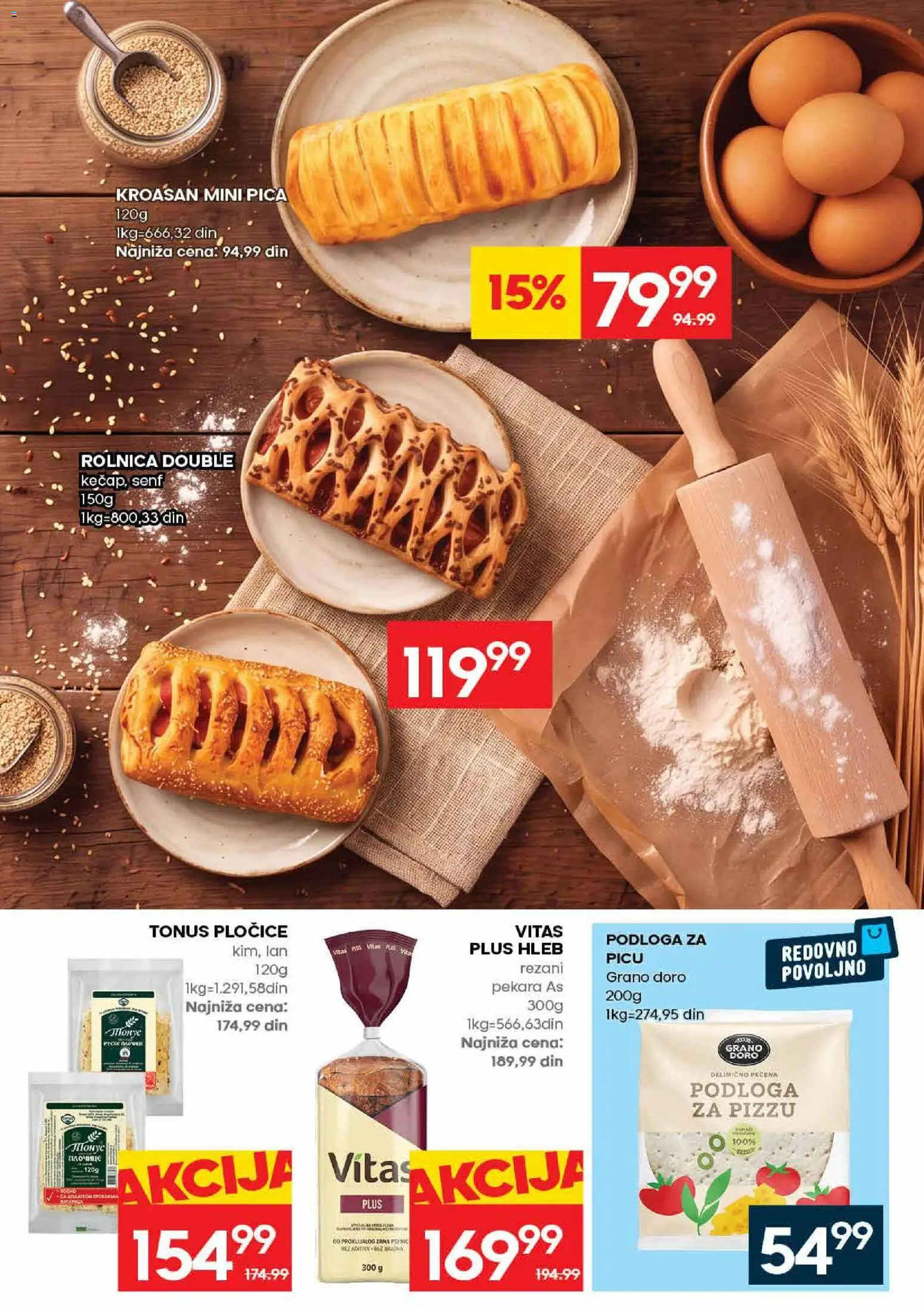 Idea katalog - važi od 31.08.2026 | Strana: 21 | Proizvode: Pekara, Senf, Hleb, Pica