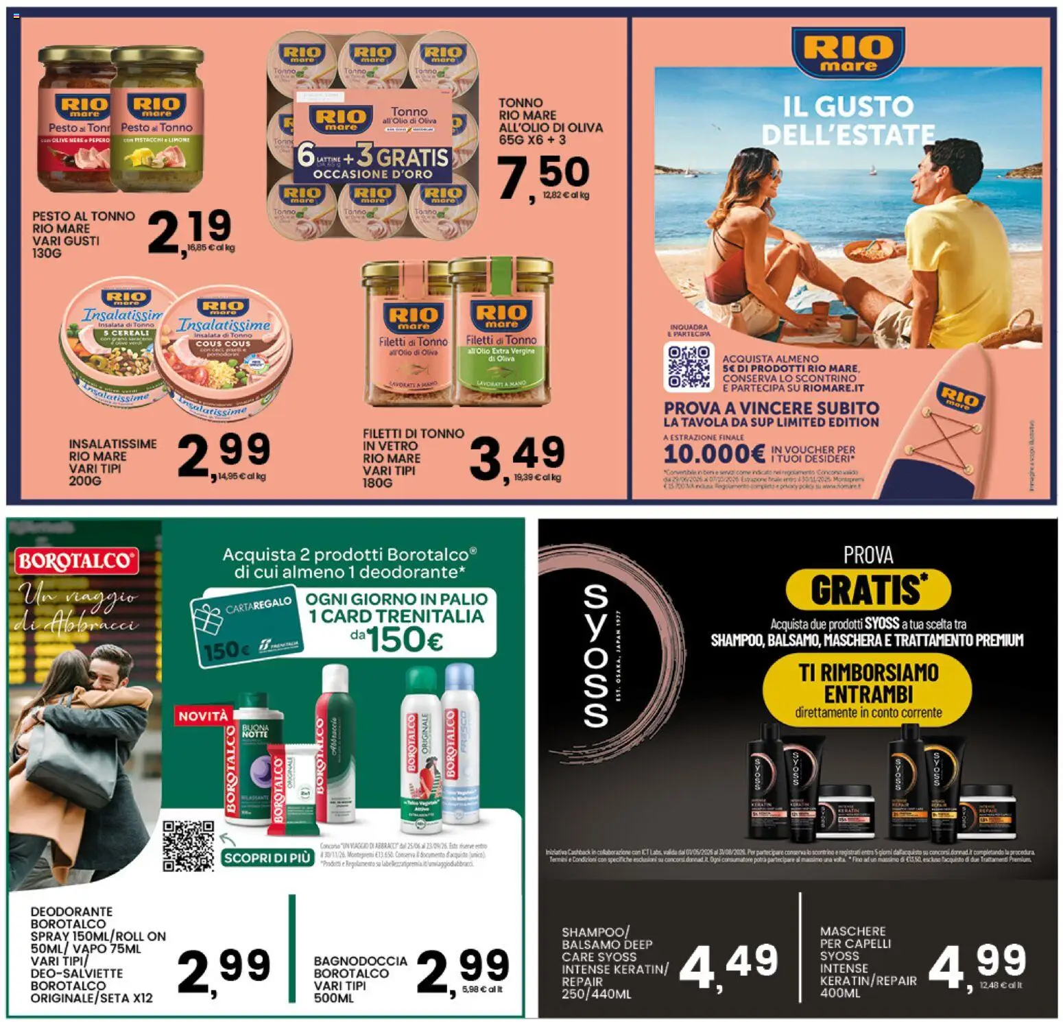 Volantino Interspar del 20/08/2026 | Pagina: 27 | Prodotti: Deodorante, Cereali, Pesto, Maschere