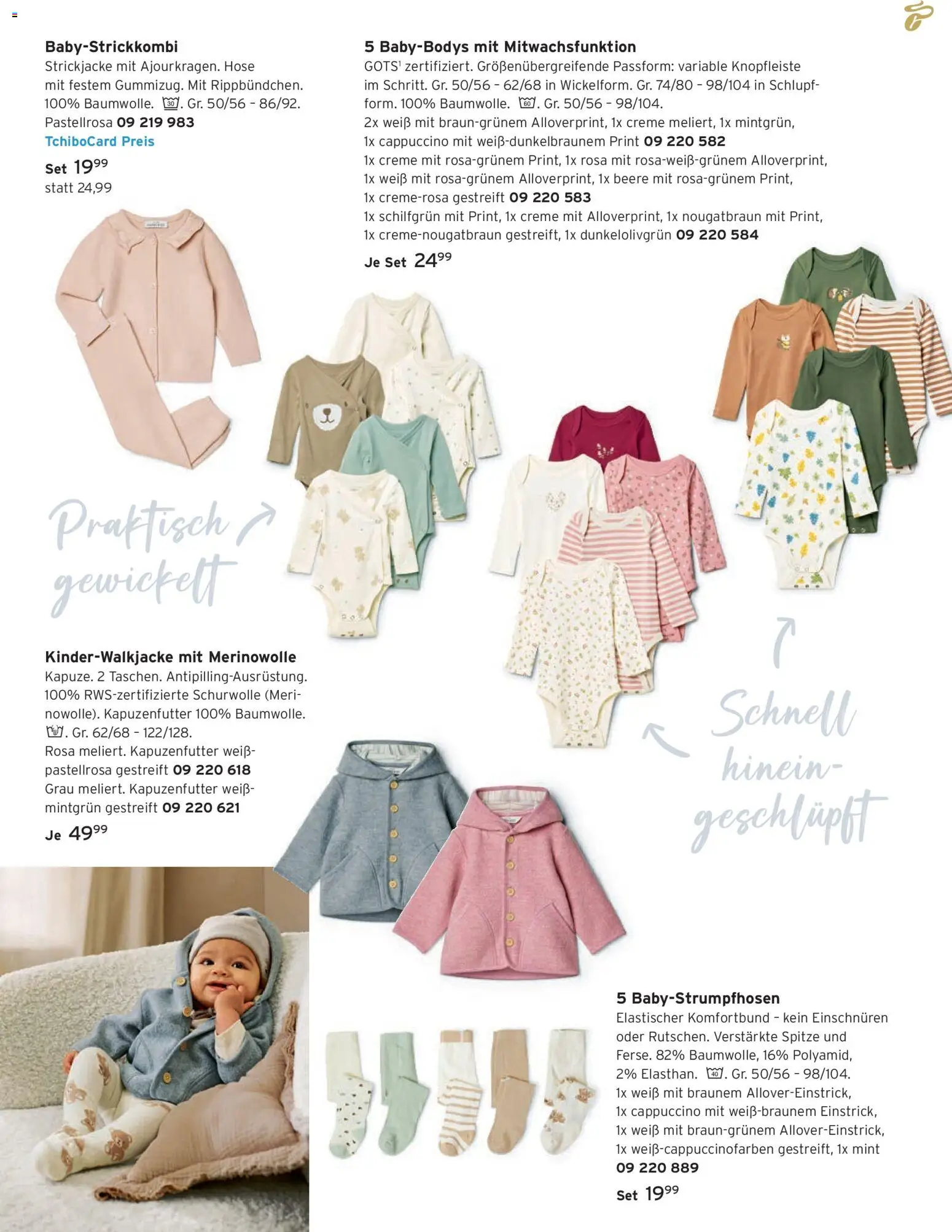 Angebote Tchibo – gültig ab 01.09.2026 | Seite: 153 | Produkte: Creme, Hose, Strickjacke
