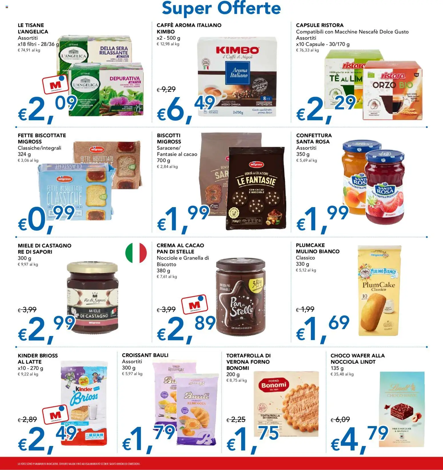 Volantino Migross del 24/09/2026 | Pagina: 7 | Prodotti: Crema, Latte, Croissant, Fette biscottate