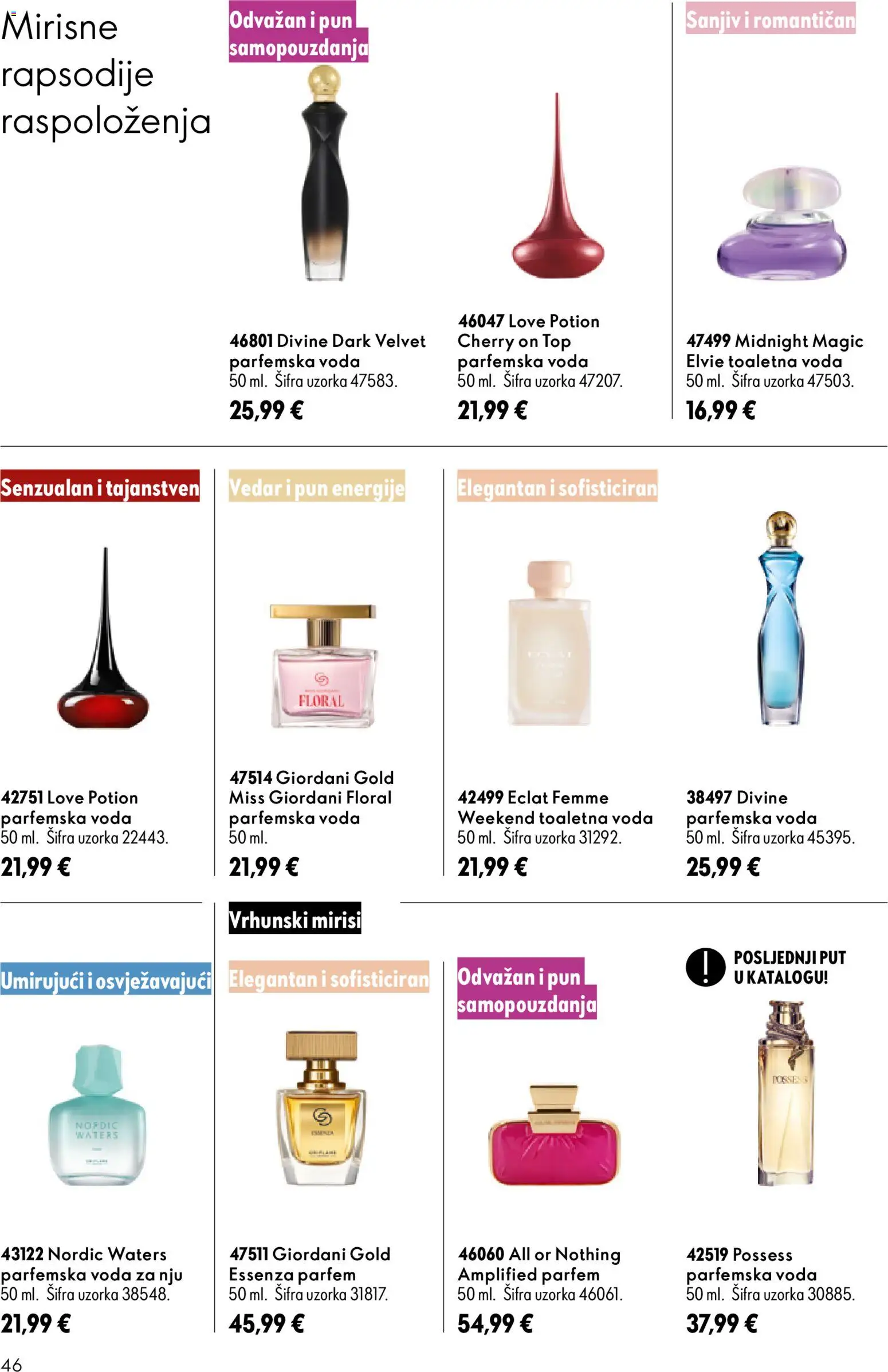 Oriflame katalog | vrijedi od 16.09.2026 | Stranica: 46
