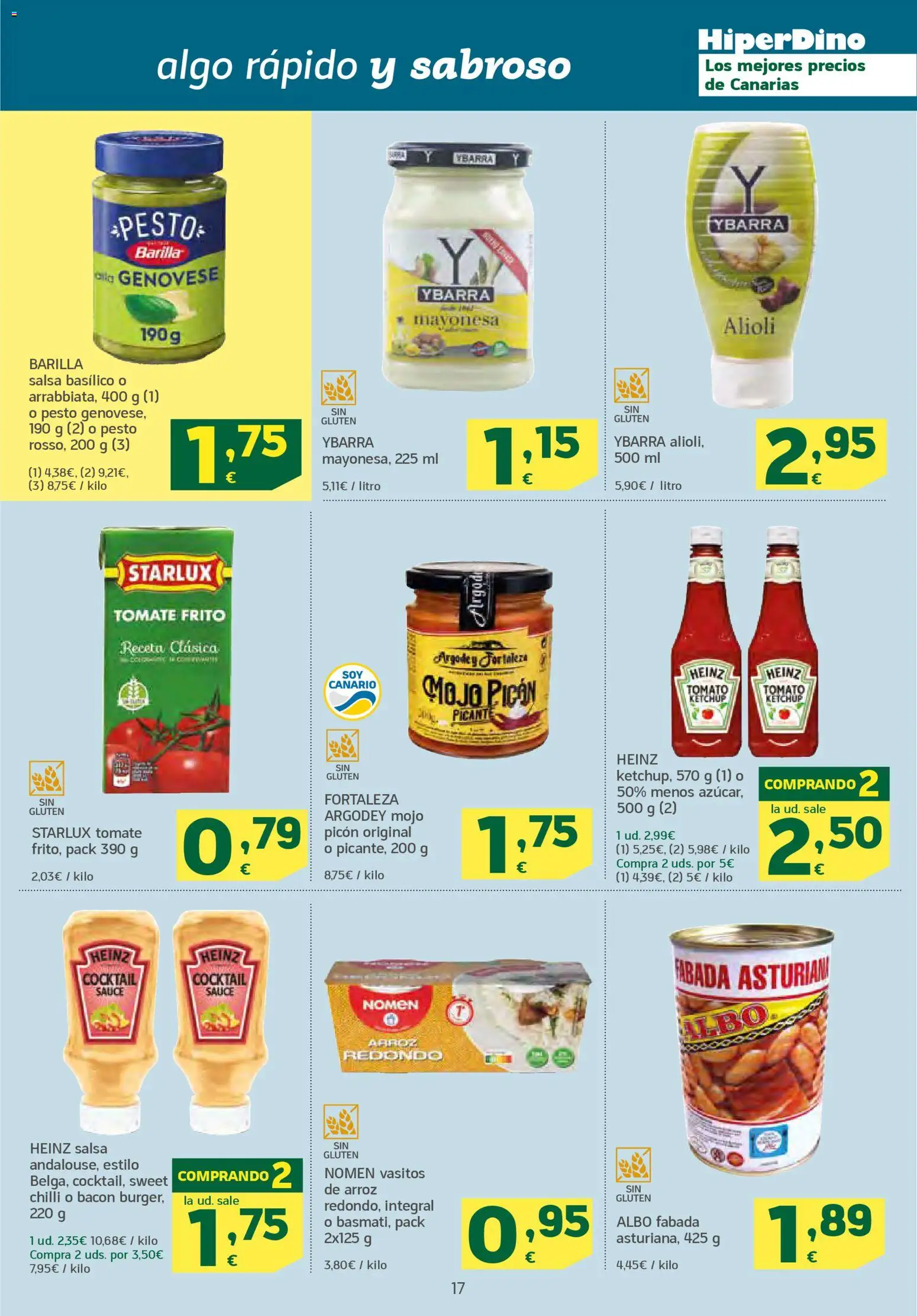 HiperDino folleto │ válido desde el 10.03.2026 | Página: 17 | Productos: Arroz, Οθόνη προβολής