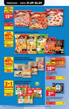 Pogląd oferty "Warzywa na patelnię po włosku lub po grecku Mroźna Kraina, 450 g, Warzywa na patelnię po włosku lub po grecku Mroźna Kraina, 450 g" - ważna od 21.09.2026 | Strona: 58