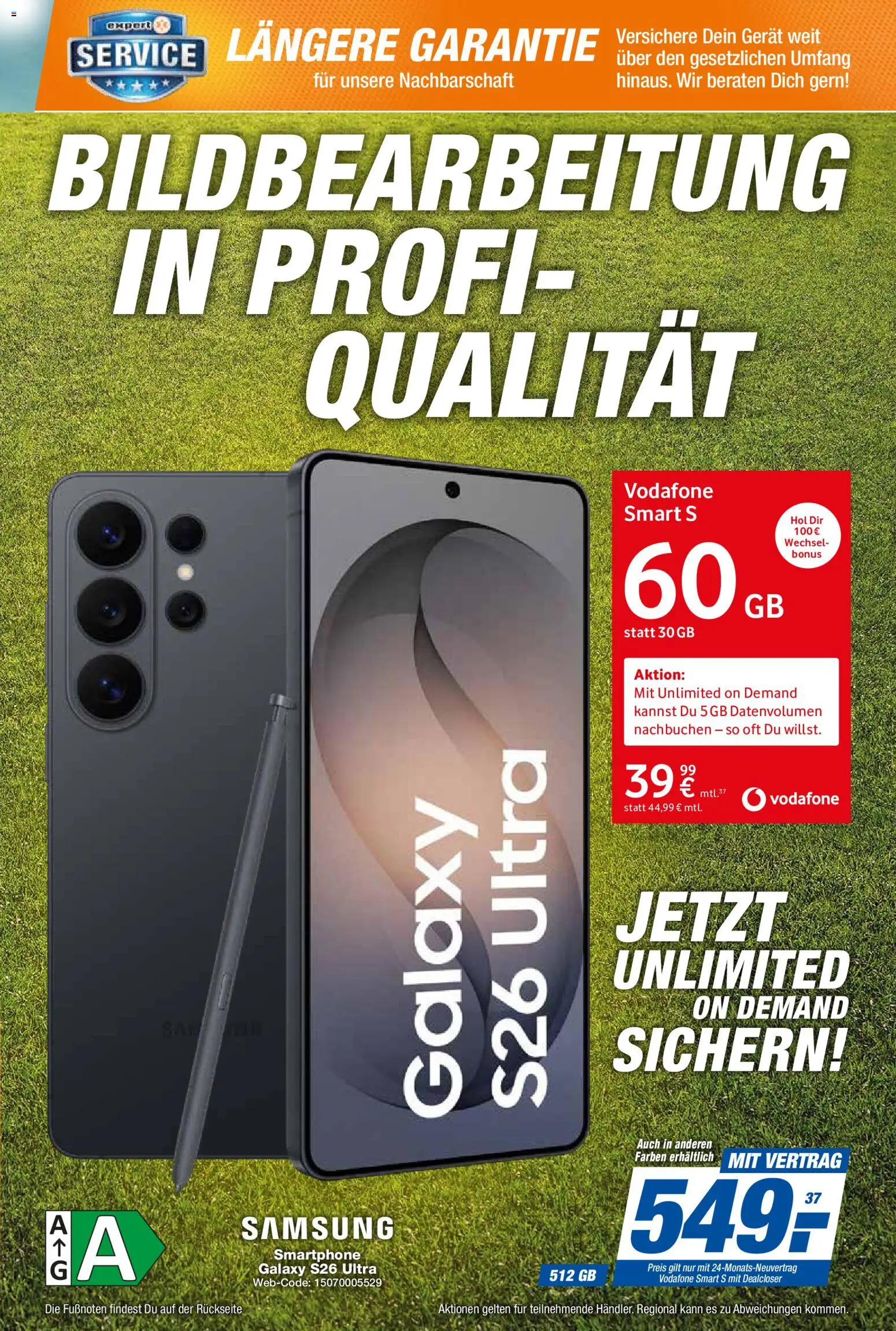 Expert Smarthphone Highlights im Juni – gültig ab 01.06.2026 | Seite: 15 | Produkte: Samsung, Smartphone