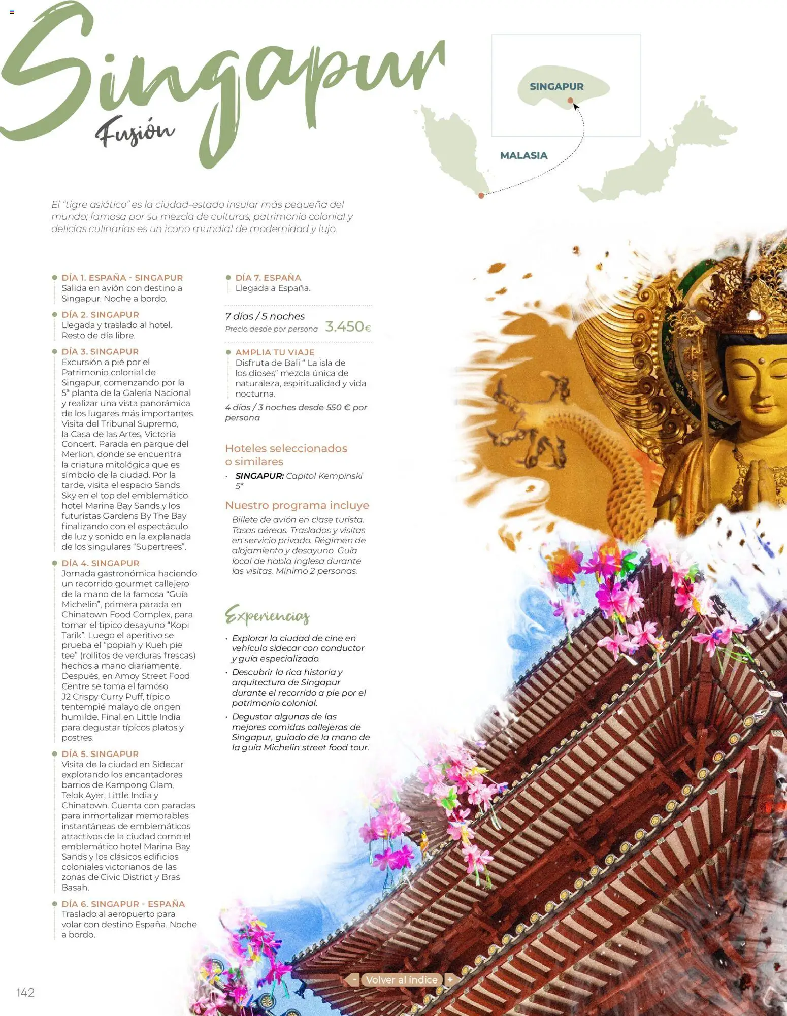 Viajes El Corte Inglés - Catálogo Tourmundial Premium │ válido desde el 01/01/2026 | Página: 144 | Productos: Verduras