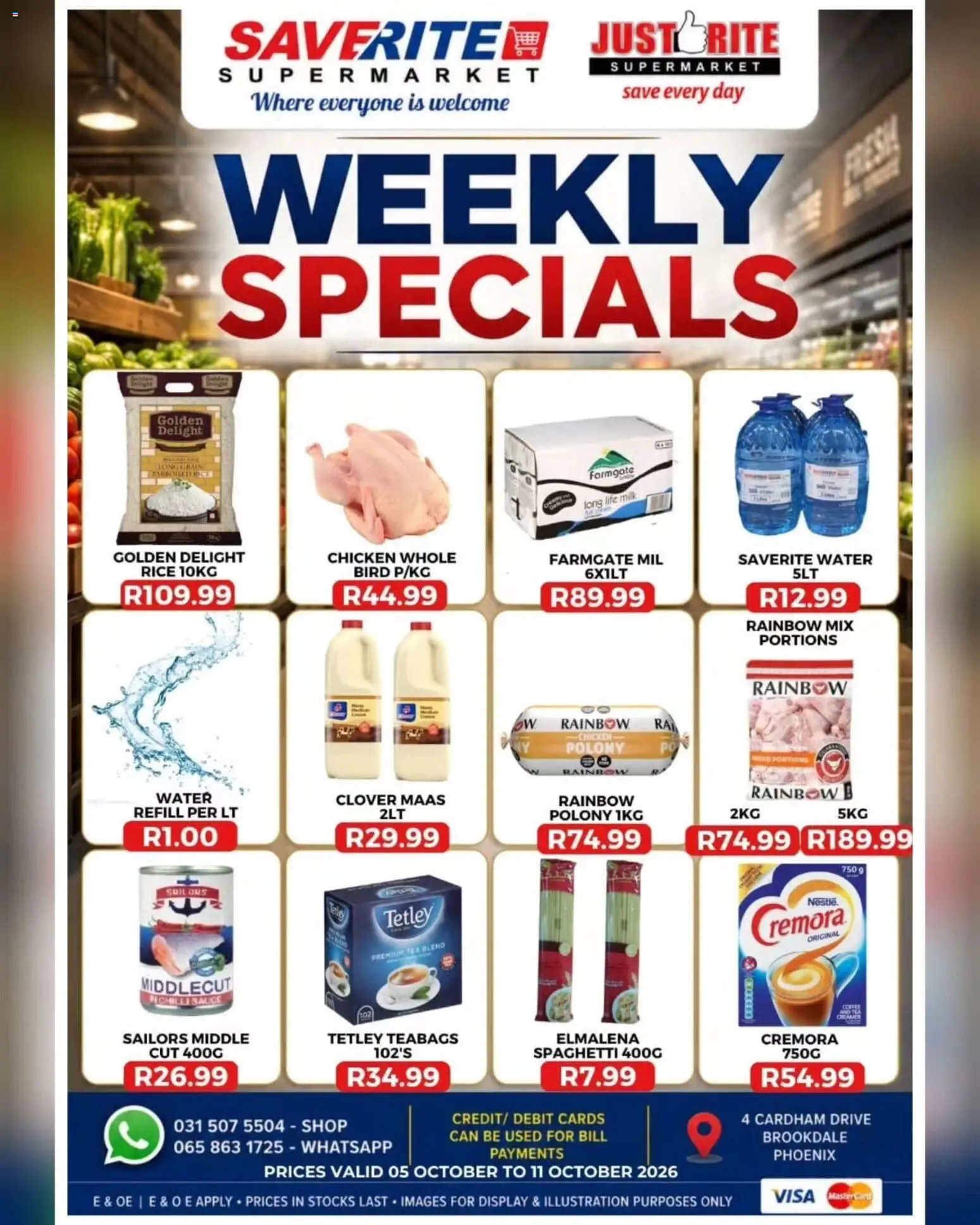 New Saverite catalogue – valid from 05/10/2026 | Page: 1