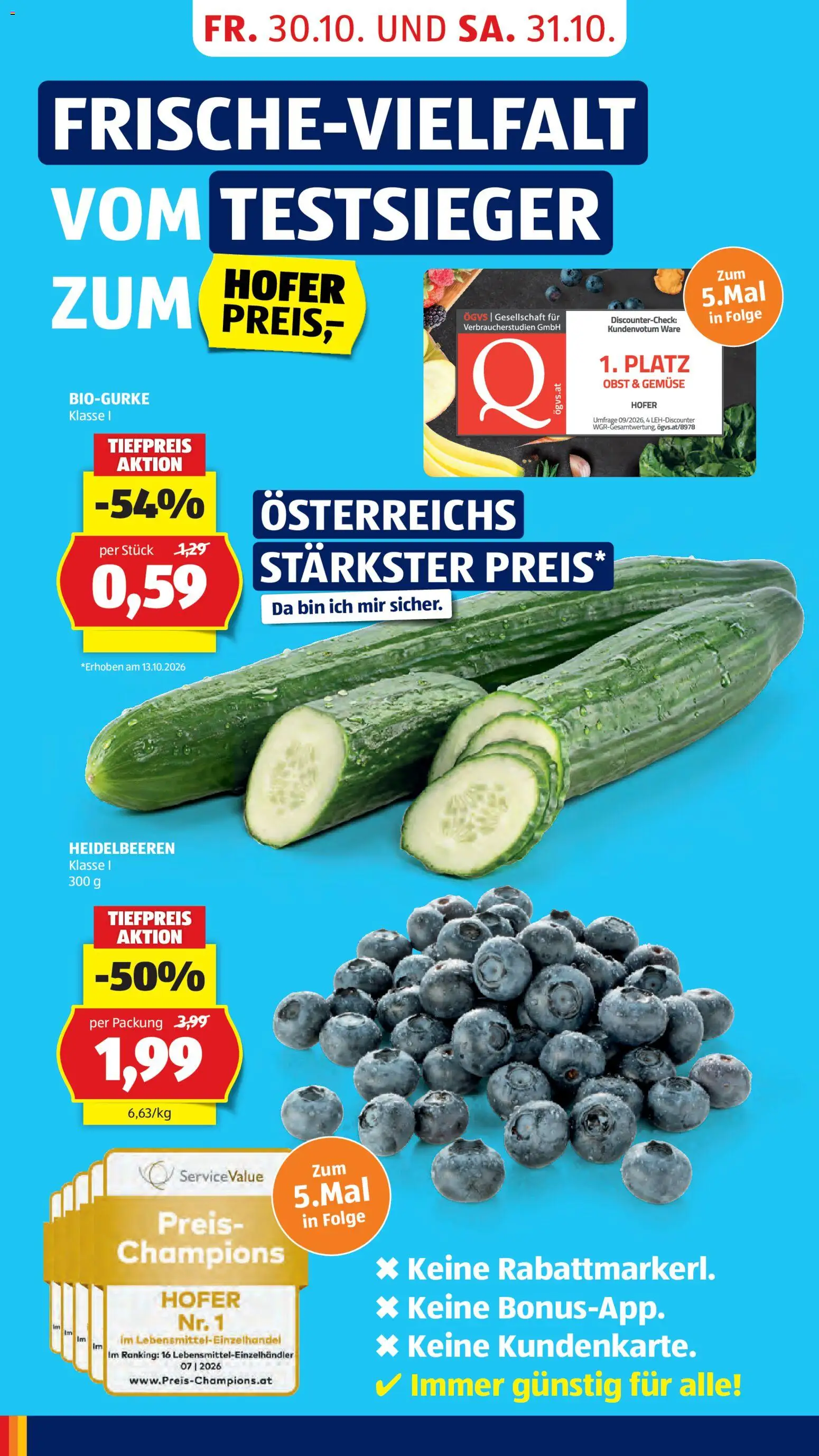 Hofer Flugblatt gültig ab 30.10.2026 | Seite: 10