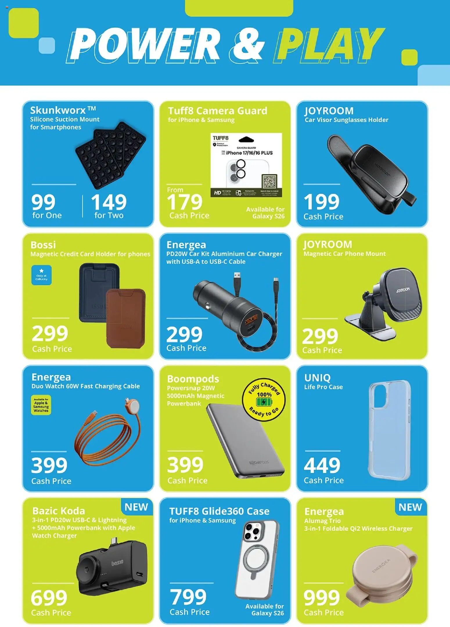 New Cellucity catalogue – valid from 08/09/2026 | Page: 22 | Products: Phone, Camera, Charger, Silicone