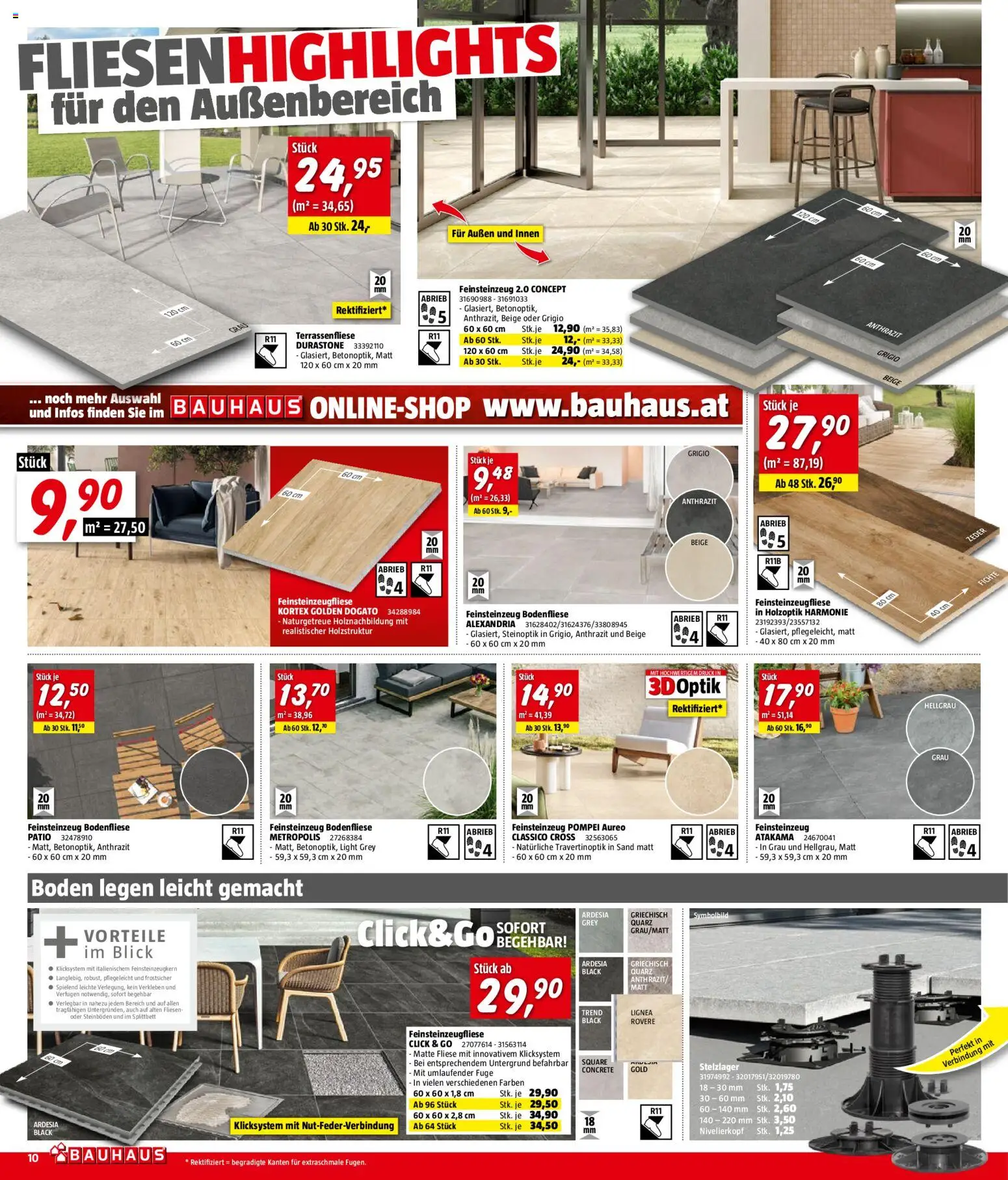 Bauhaus Prospekt aktuell gültig ab 22.07.2026 | Seite: 10