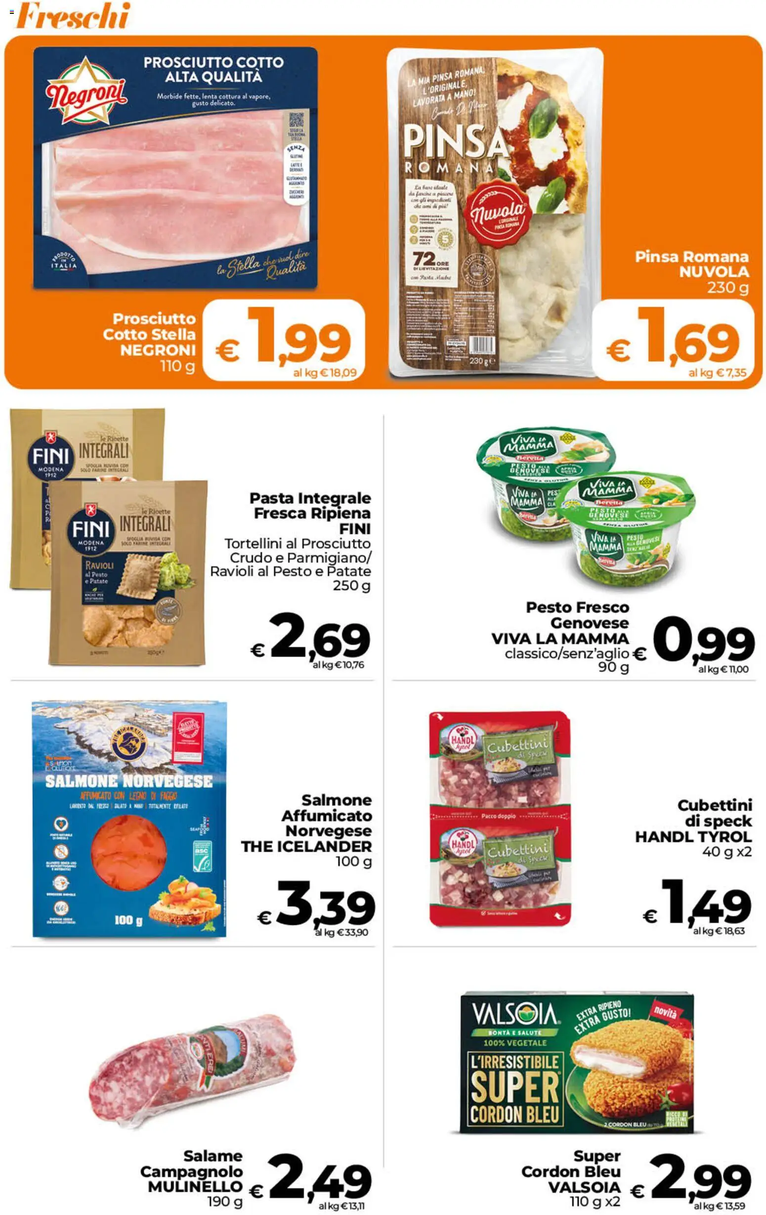 Volantino Ipercoop del 22/09/2026 | Pagina: 15 | Prodotti: Speck, Prosciutto, Pasta, Ravioli