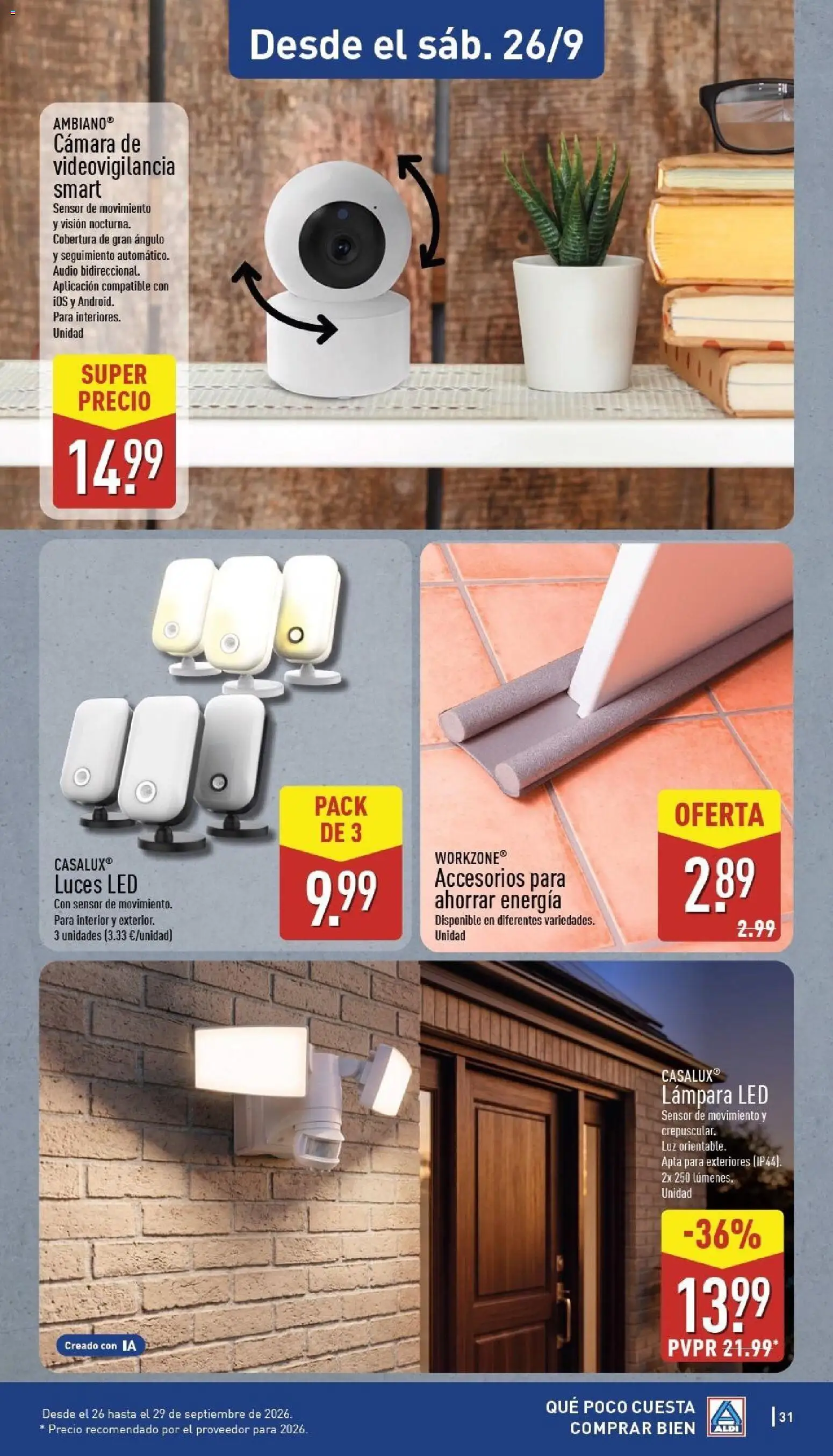 Aldi folleto Canarias │ válido desde el 21/09/2026 | Página: 31