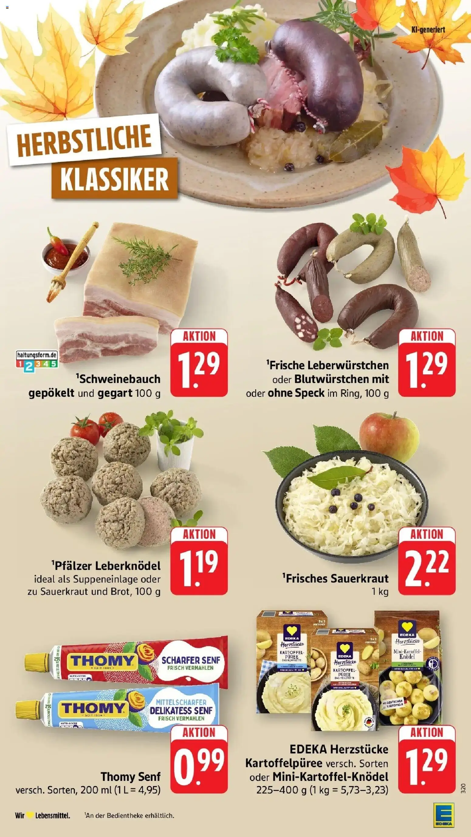 Edeka Prospekt Raunheim (ab 05.10.2026) » Angebote Online | Seite: 3 | Produkte: Leberknödel, Kartoffeln
