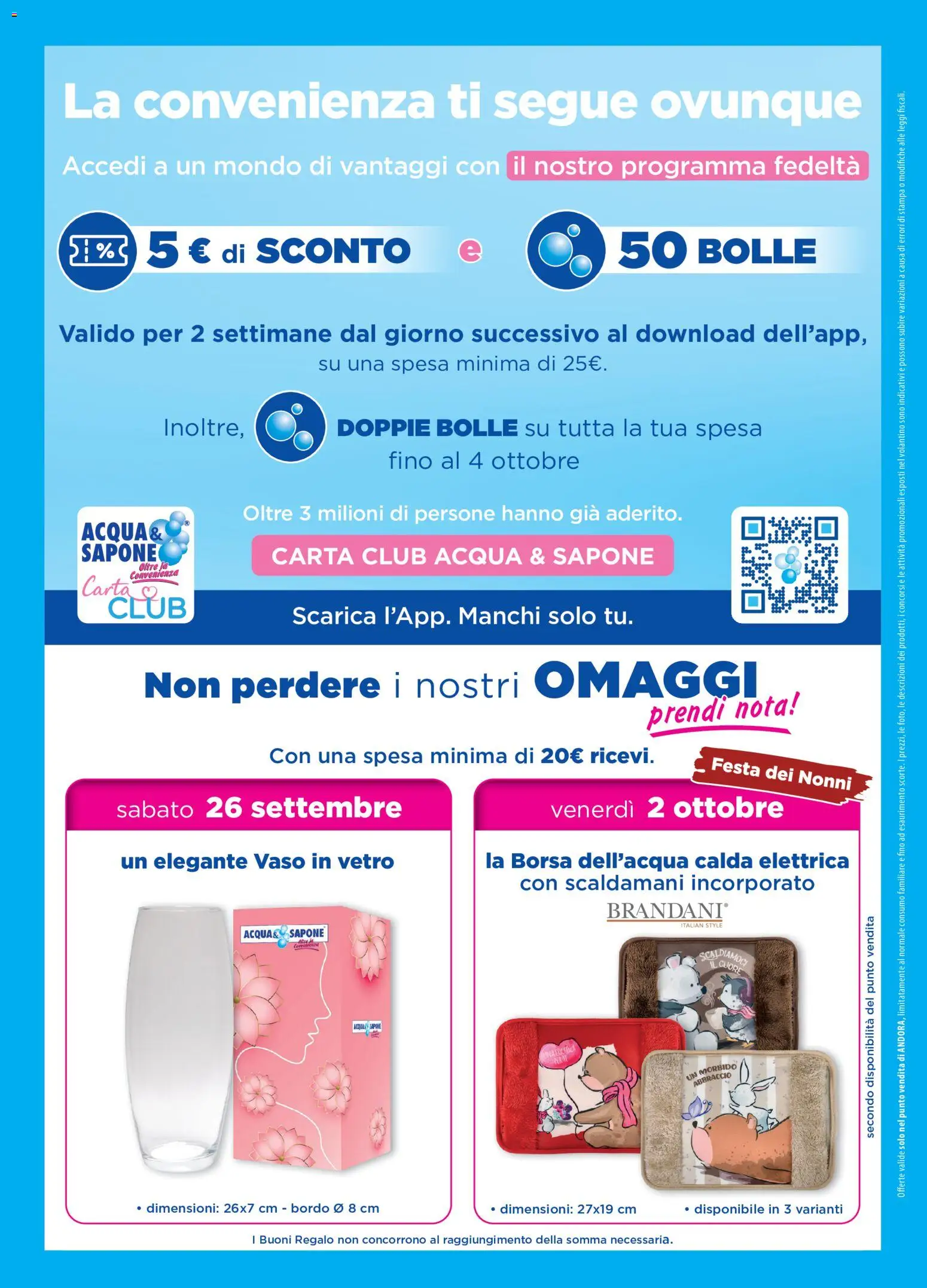 Volantino Acqua e Sapone del 16/09/2026 | Pagina: 8 | Prodotti: Sapone, Borsa, Stampa, Vaso
