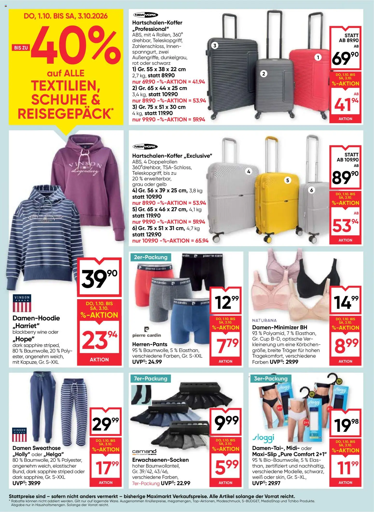 Maximarkt maxi.wochenende gültig ab 01.10.2026 | Seite: 16 | Produkte: BH