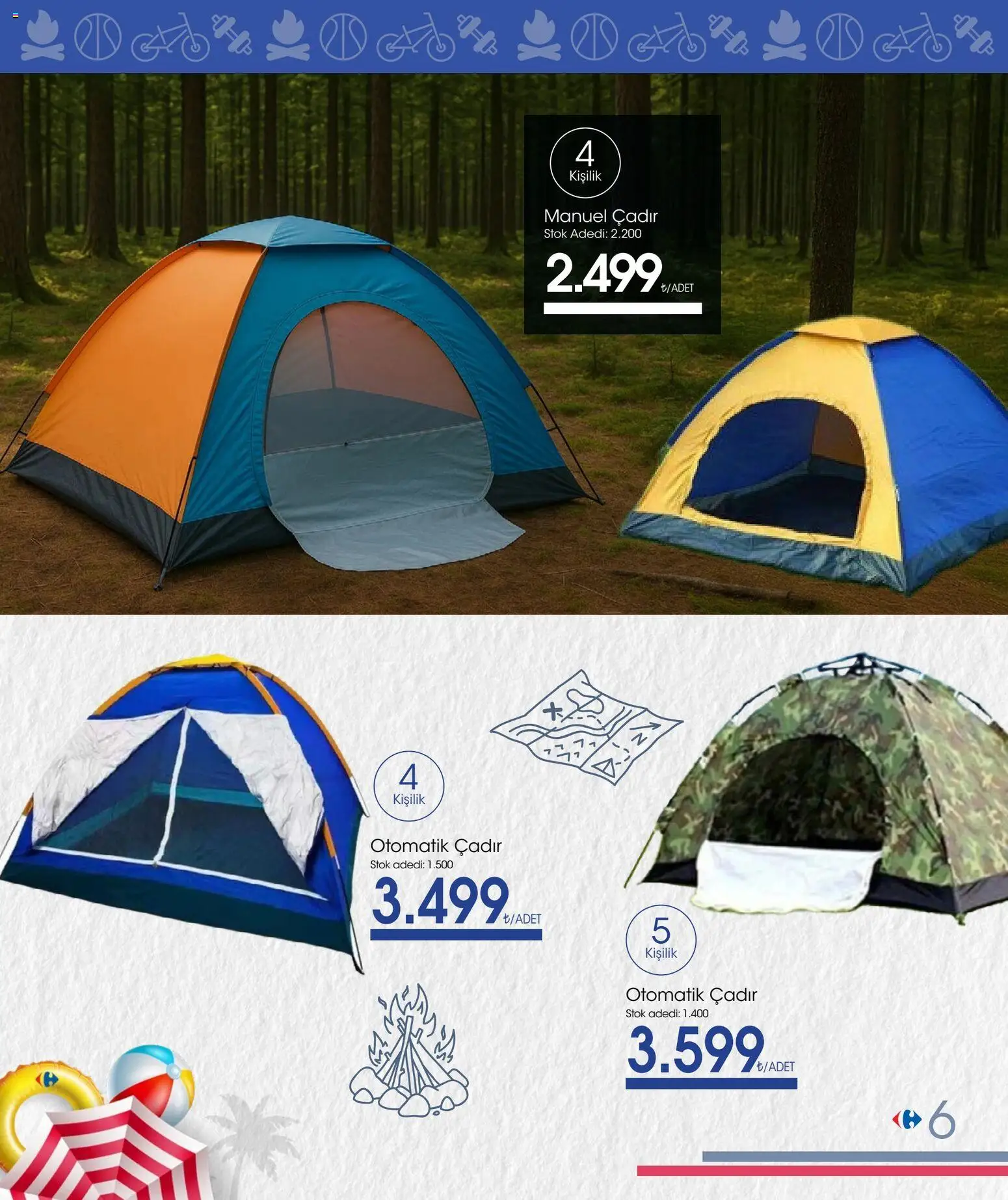 CarrefourSA - Katalog Bu yaz doğruca - 18 Haziran 2026 tarihinden itibaren geçerlidir | Sayfa: 6