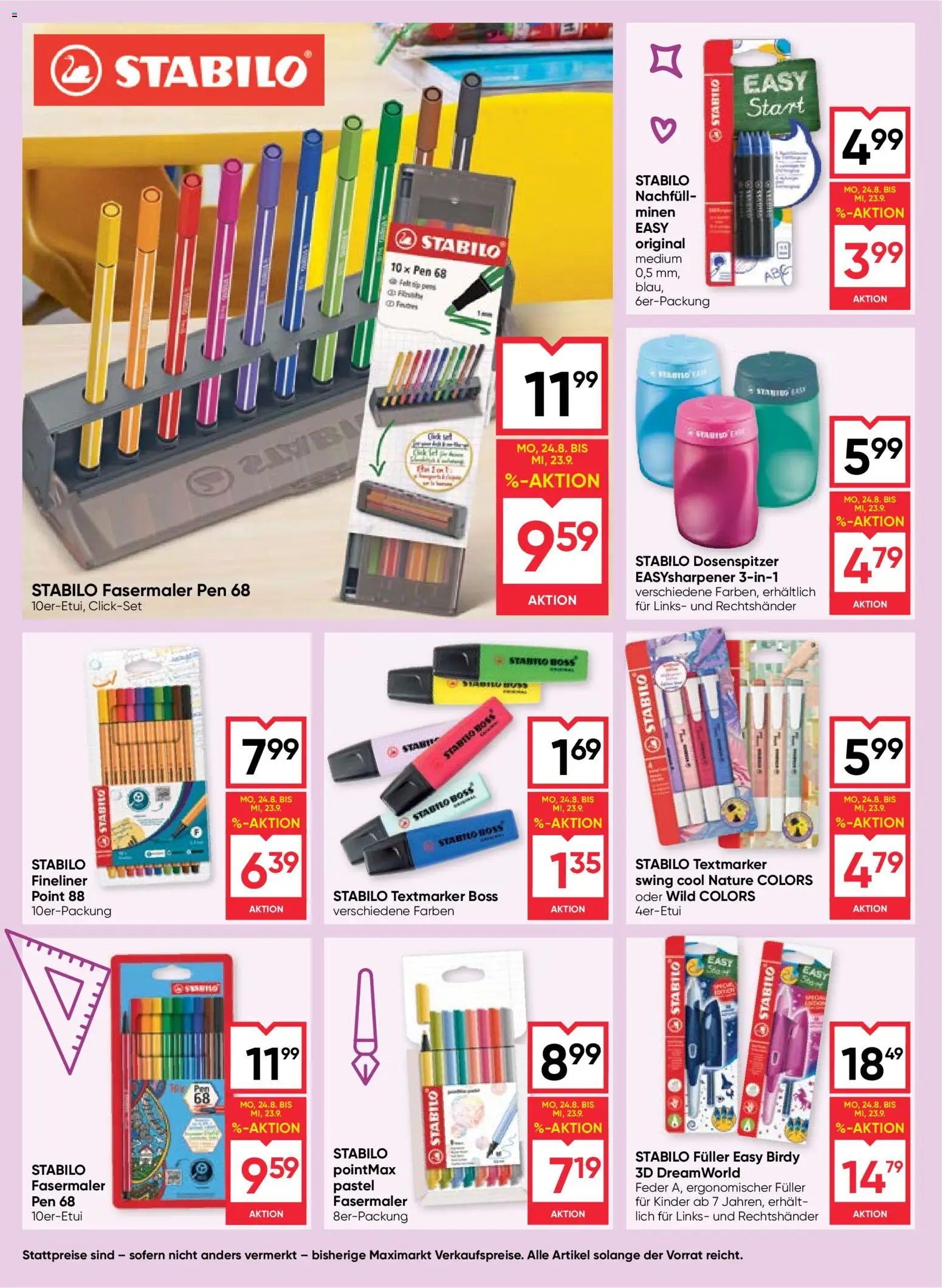 Maximarkt Back To School gültig ab 24.08.2026 | Seite: 12