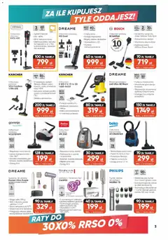 Pogląd oferty "Max elektro gazetka" - ważna od 02.07.2026 | Strona: 3 | Produkty: Suszarka, Lokówka, Szczotka, Robot sprzątający