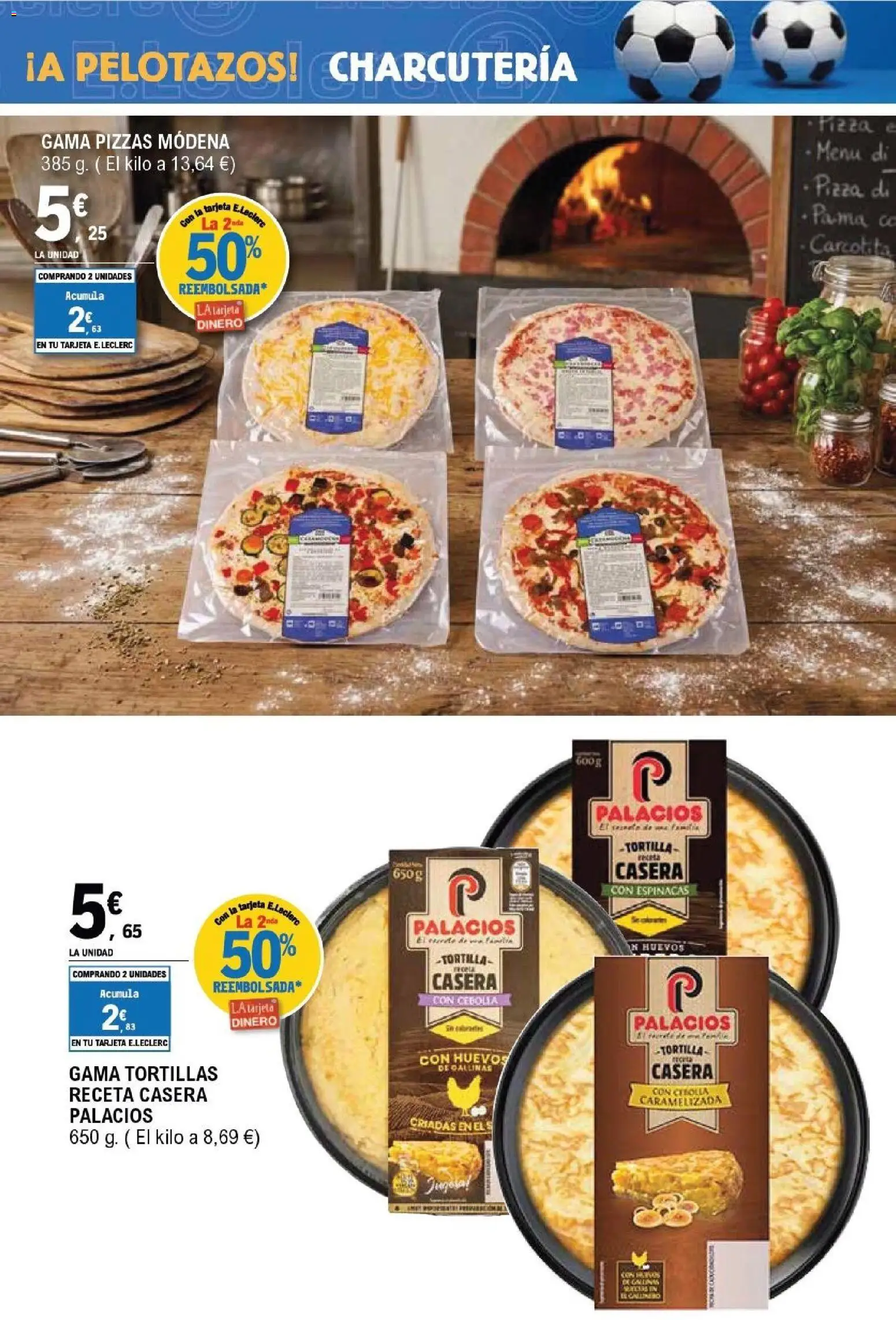 E.Leclerc Pamplona │ válido desde el 01.06.2026 | Página: 17 | Productos: Huevos, Pizza, Πορσελάνη, Παγωμένο τσάι