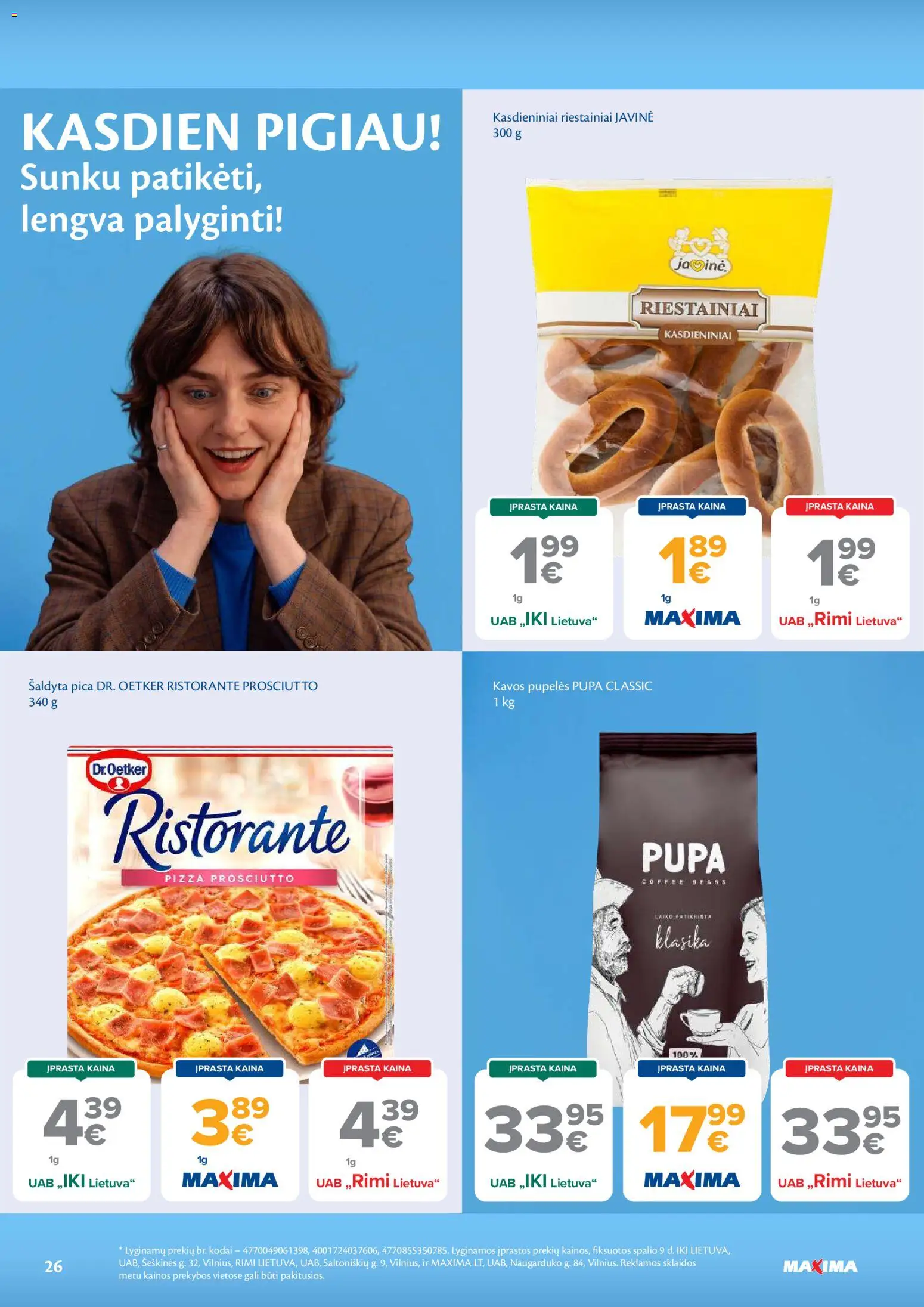 MAXIMA akcijos nuo 2026.10.20 | Puslapis: 26
