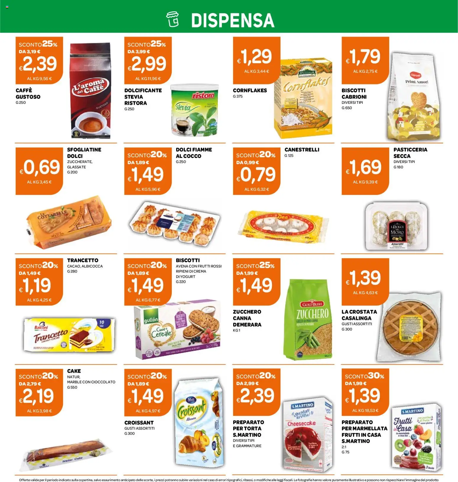 Volantino Ekom del 02.06.2026 | Pagina: 2 | Prodotti: Dolcificante, Crema, Cioccolato, Marmellata