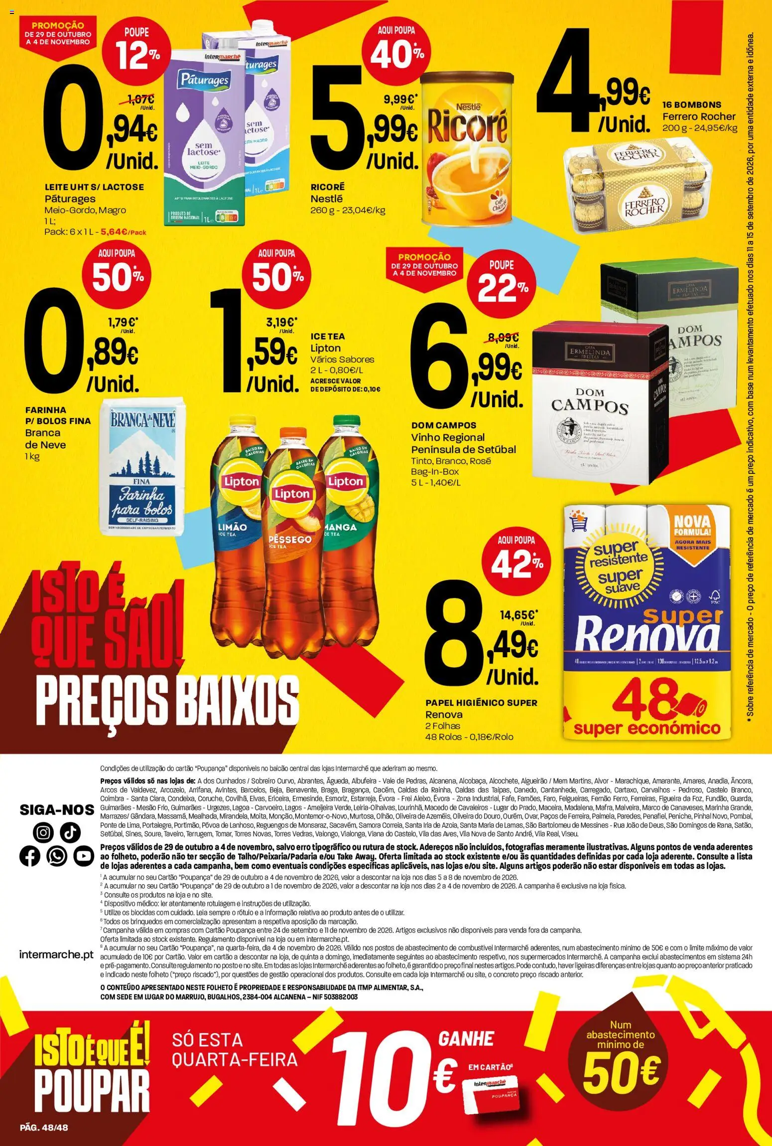 Intermarché folheto │ válido de 29/10/2026 | Página: 48