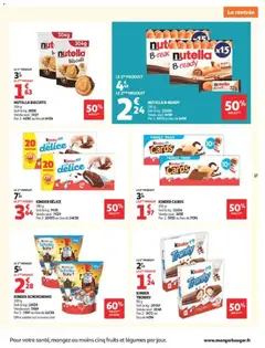 Auchan - Prévisualisation de NUTELLA BISCUITS, 304 g valide à partir de 25/08/2026 | Page: 19