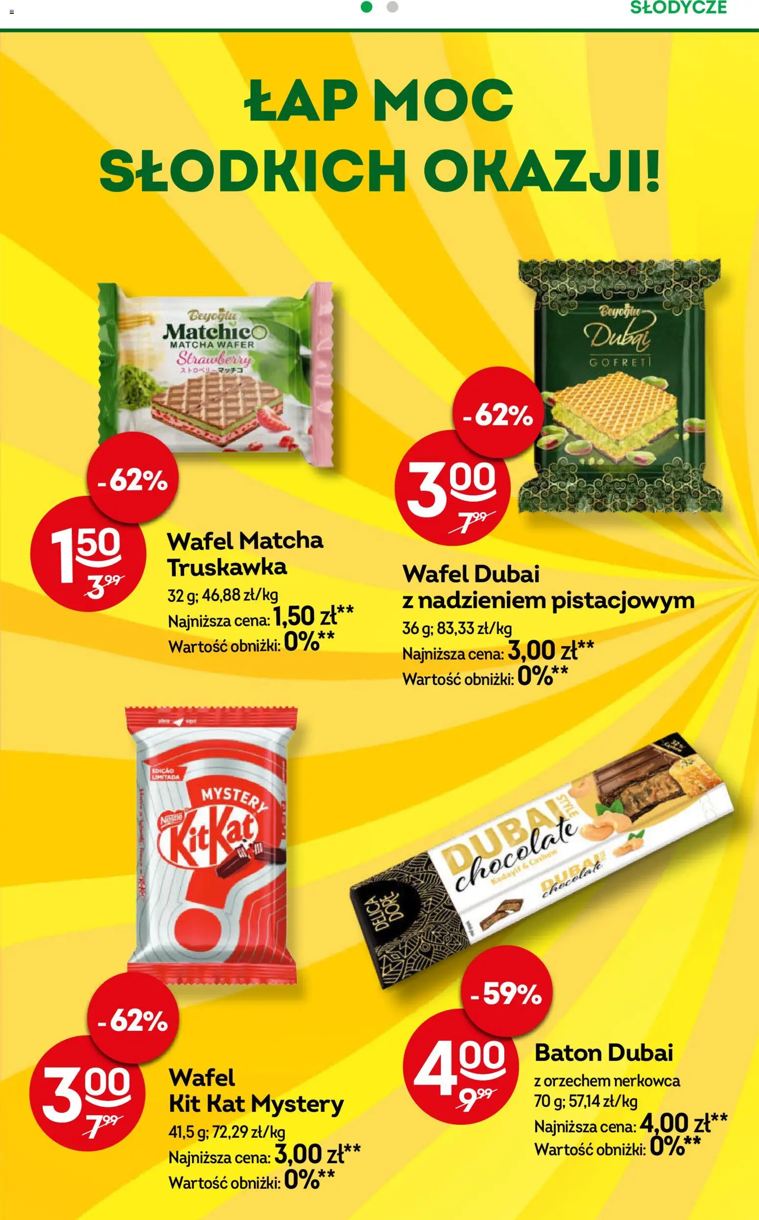 Żabka gazetka od 15.07.2026 | Strona: 76 | Produkty: Słodycze, Baton, Matcha