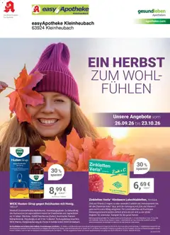 Angebote - Ihre Apotheke vor Ort: Jetzt alle Angebote auch online entdecken! ab 26.09.2026 gültig