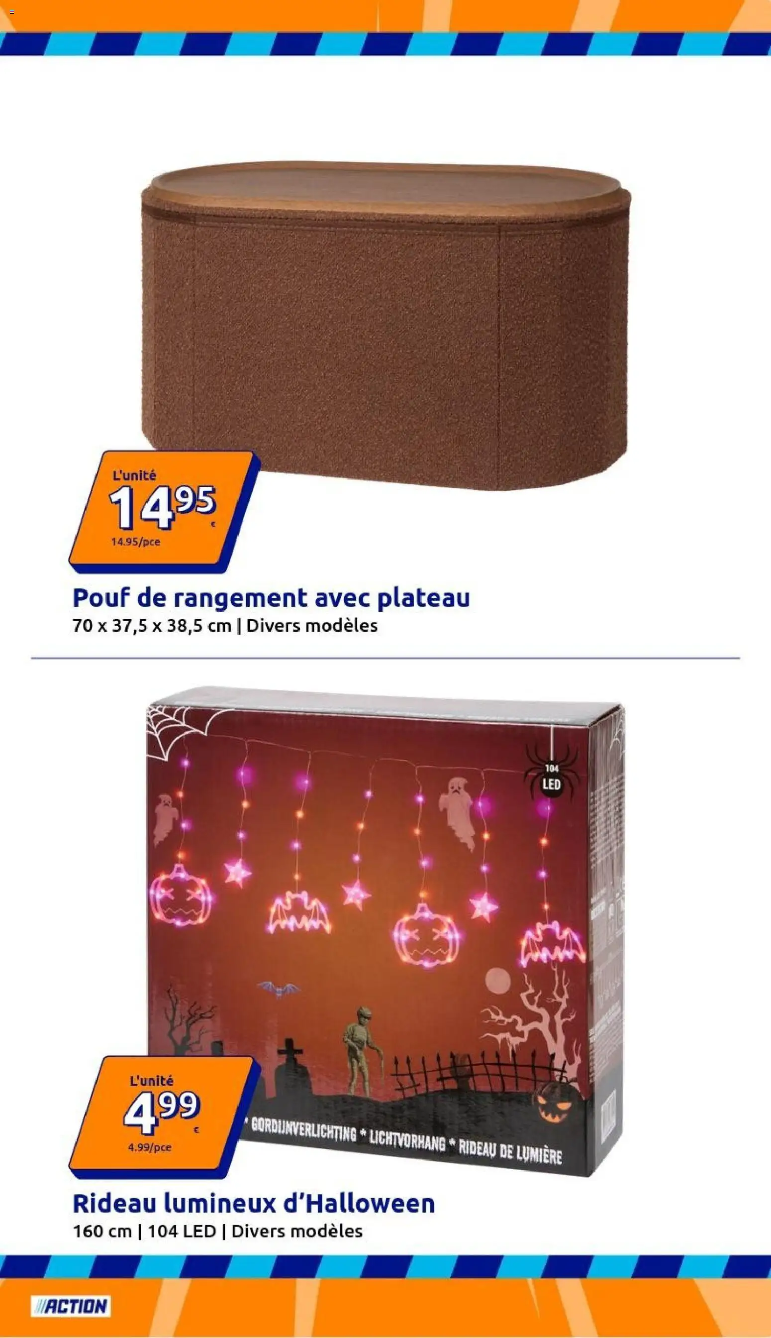 {H1} | Page: 21 | Produits: Plateau, Pouf, Rideau lumineux, Rideau