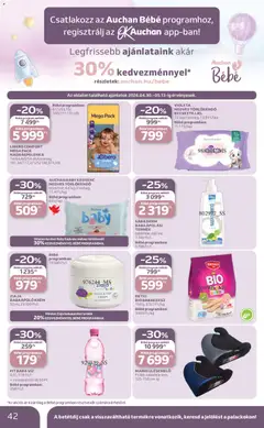 Auchan akciós újság - amely érvényes a következő dátumtól: 30.04.2026 | Oldal: 42