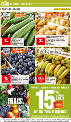 Netto - Prévisualisation de Netto catalogue valide à partir de 04/08/2026 | Page: 6 | Produits: Pomme, Pomme de terre de consommation, Banane, Pommes de terre