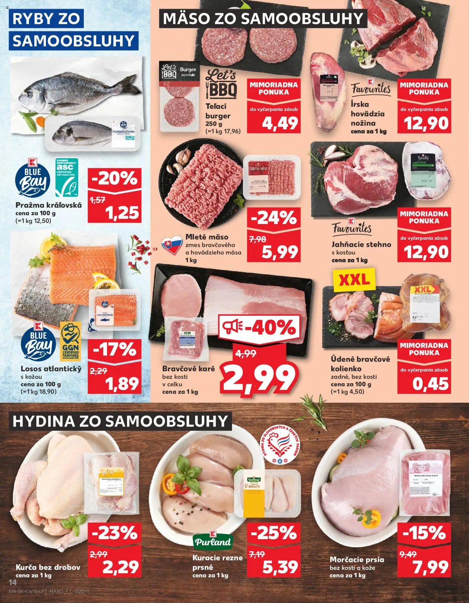Kaufland SK akciós ujság - amely érvényes a következő dátumtól: 2026.03.05. | Oldal: 14