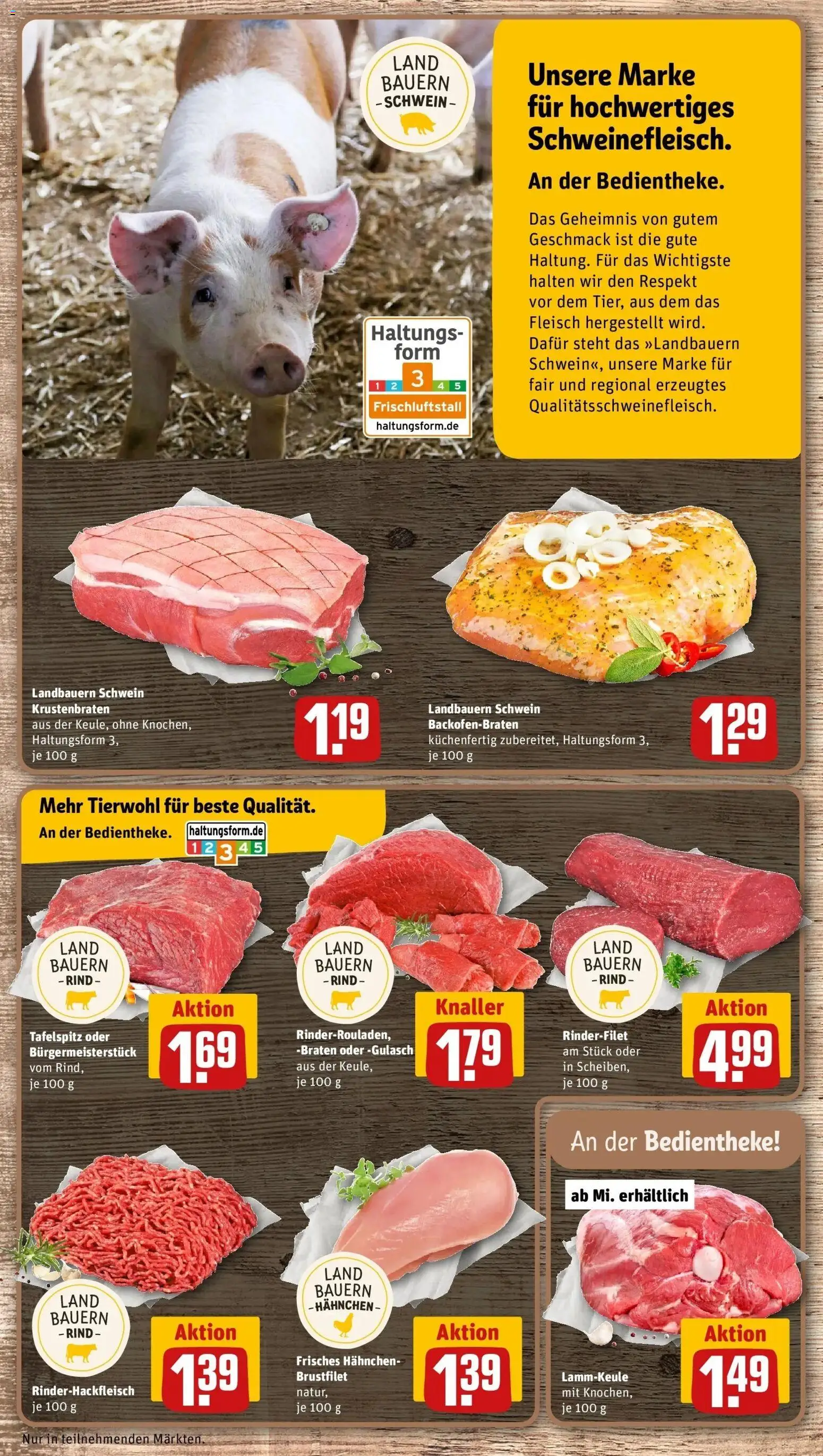 REWE Prospekt ab 26.10.2026 zum Blättern » Angebote | Seite: 10 | Produkte: Tafelspitz, Hahnchen, Gulasch, Fleisch