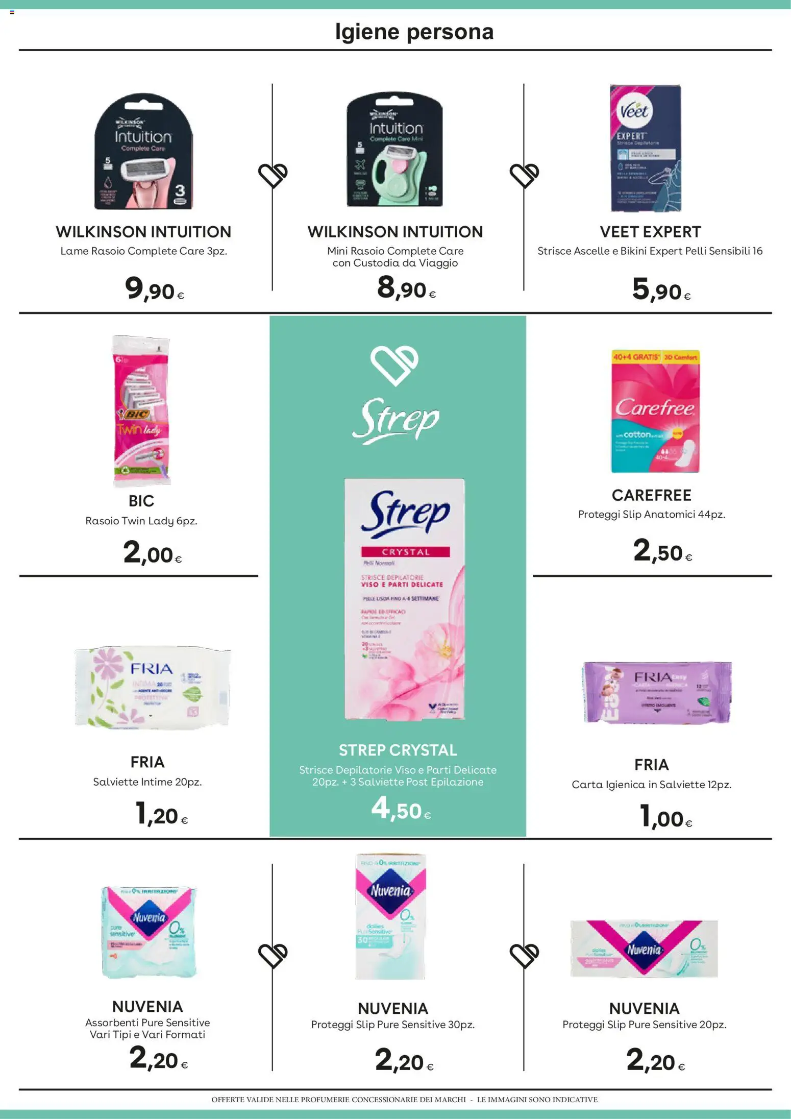 Volantino Idea bellezza del 29.05.2026 | Pagina: 18 | Prodotti: Carta igienica, Proteggi slip, Slip, Bikini