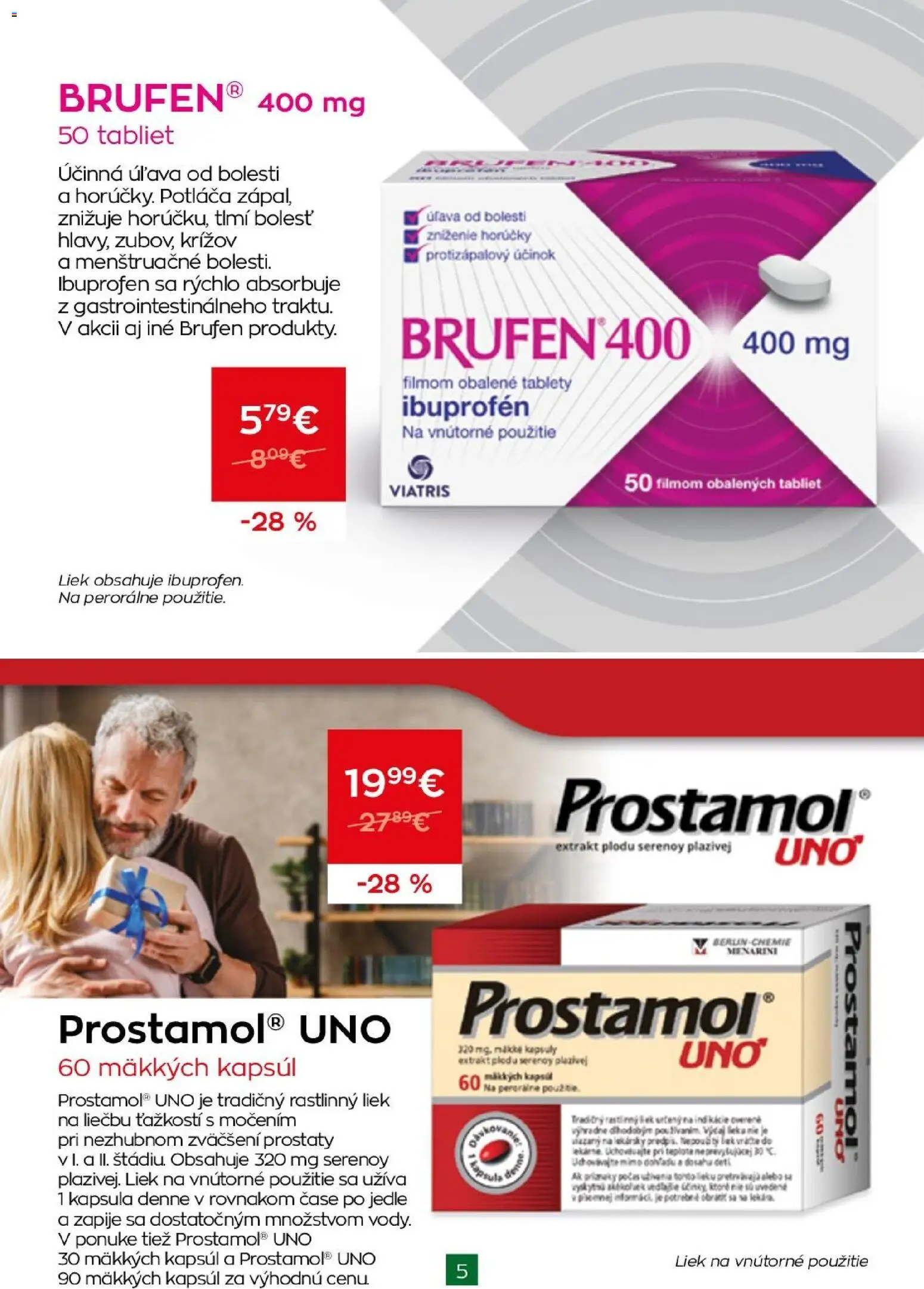 Nové Schneider lekáreň akcie – leták je platný od 01.11.2026 | Strana: 5 | Produkty: Pór