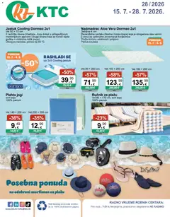 KTC Katalog igračke i tekstil - Pregled kataloga iz trgovine KTC, vrijedi od 15.07.2026