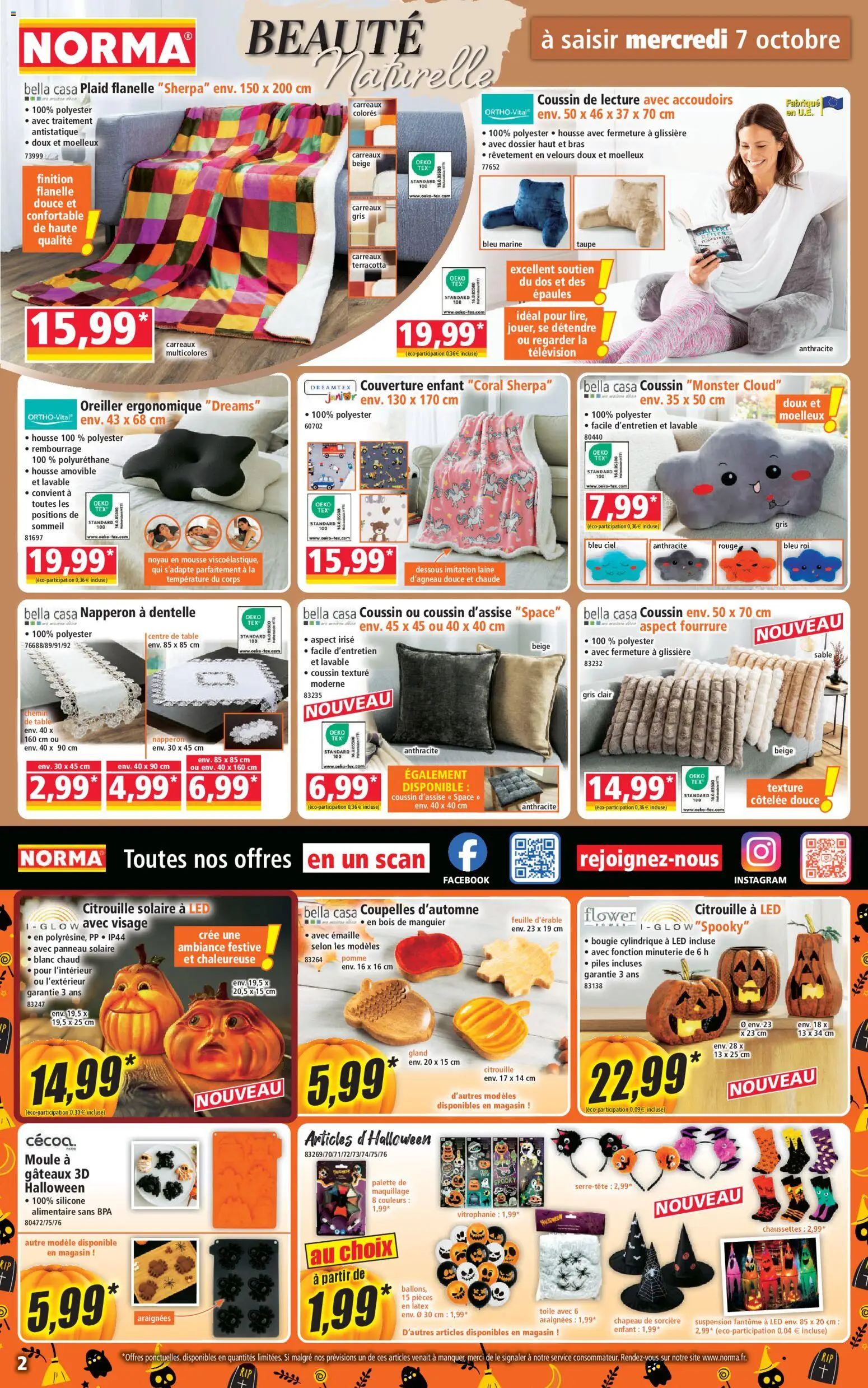 {H1} | Page: 2 | Produits: Télévision, Mousse, Couverture, Chaussettes