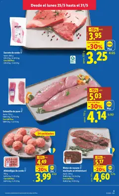 Vista previa Bistec de vacuno marinado al chimichurri, Aprox. 500 g válido desde el 18.05.2026 | Página: 5 | Productos: Cerdo