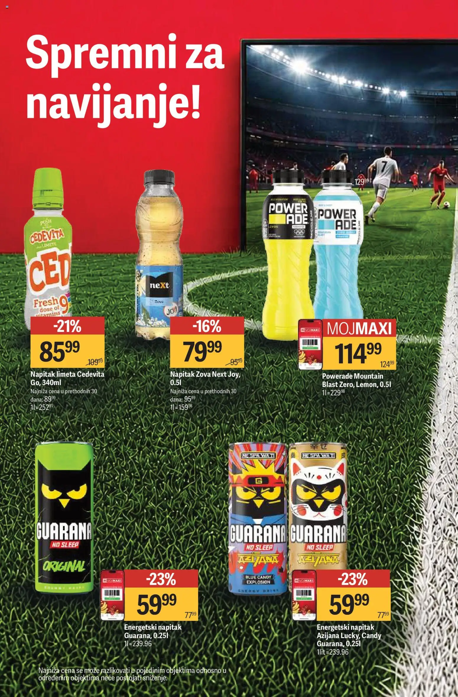 Maxi katalog - važi od 16.07.2026 | Strana: 2 | Proizvode: Limeta, Cedevita, Guarana, Candy